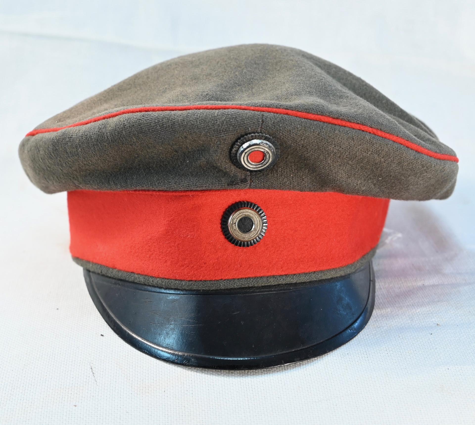 Prussian Officers Visor in Feldgrau