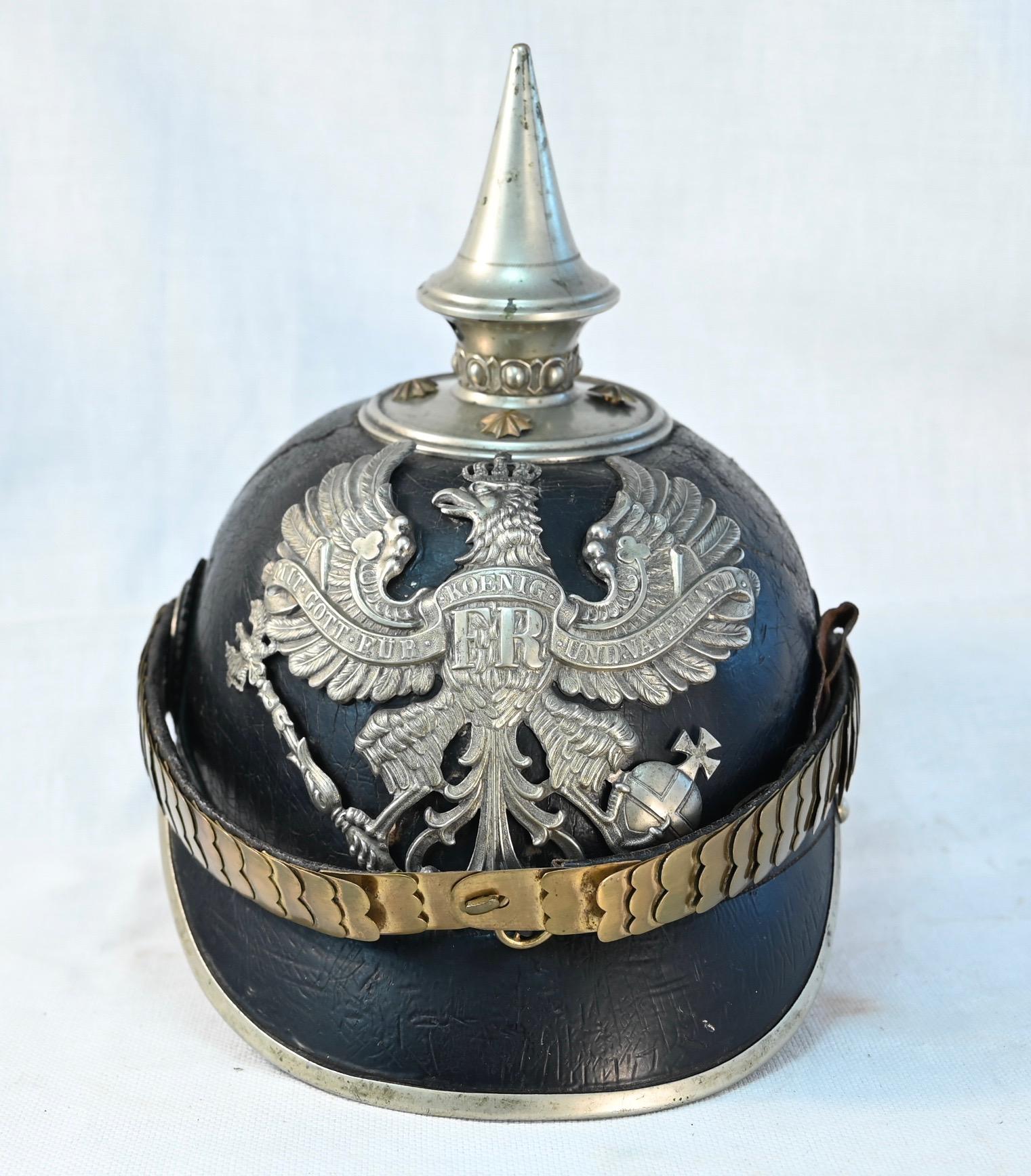 Prussian Pioneer Officers Pickelhaube