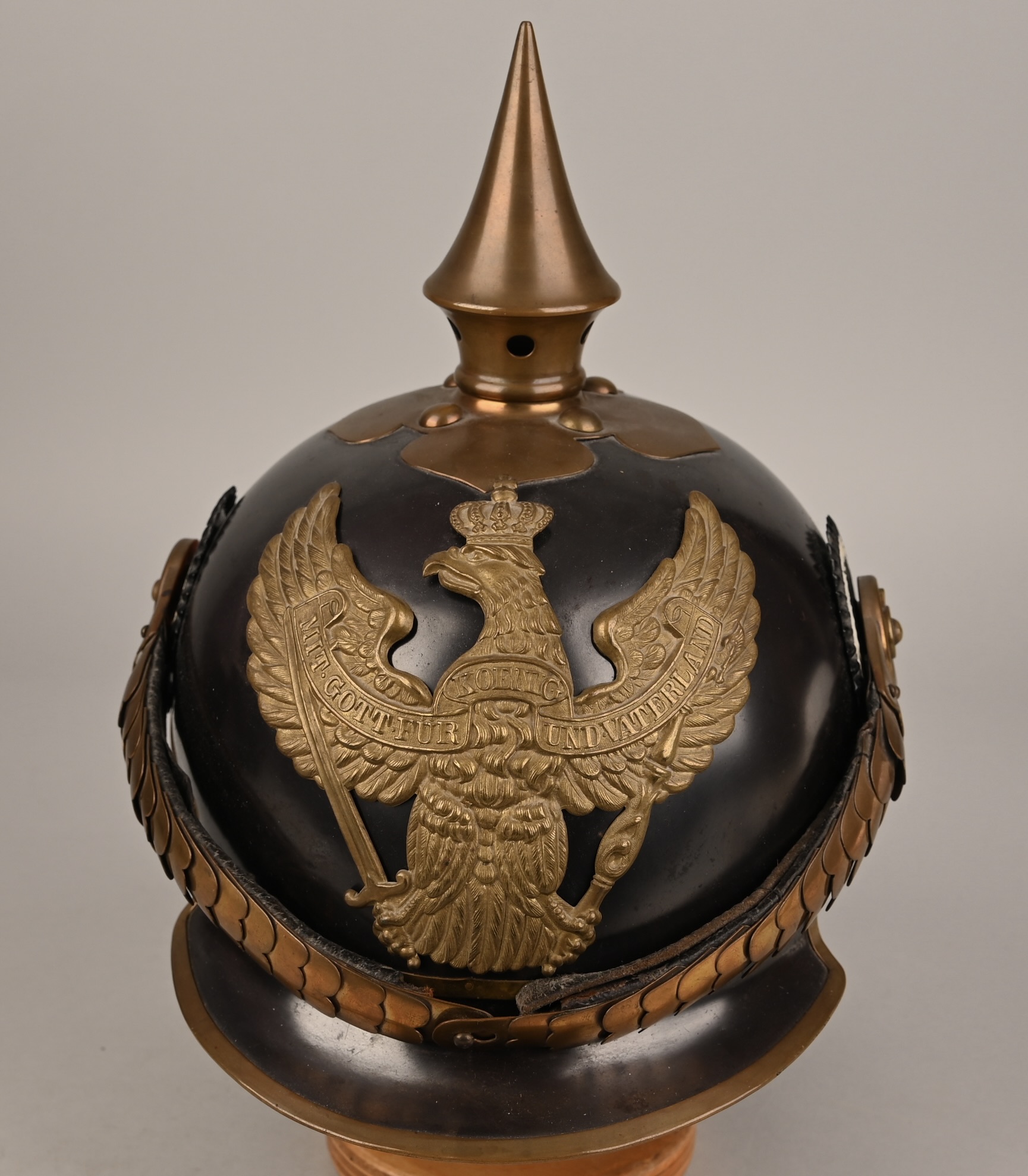 Prussian Jäger zu Pferd Enlisted Pickelhaube - MINT - Headgear