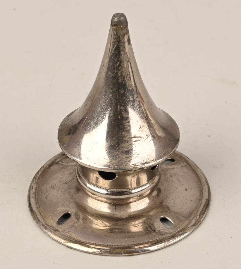 Silver Pioneer or Technical Troops Spike Top for Pickelhaube