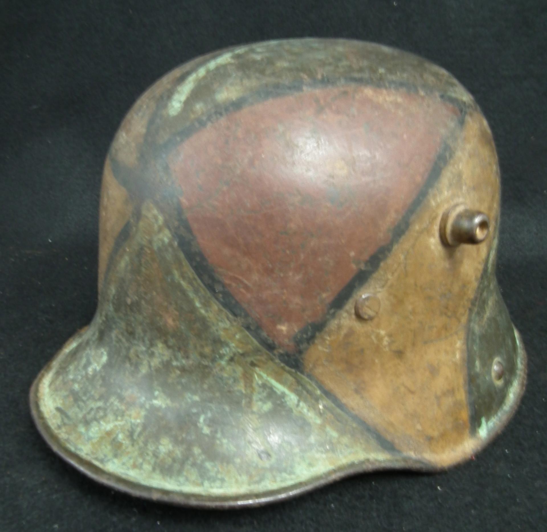 German Model 1916 Steel Camo Helmet