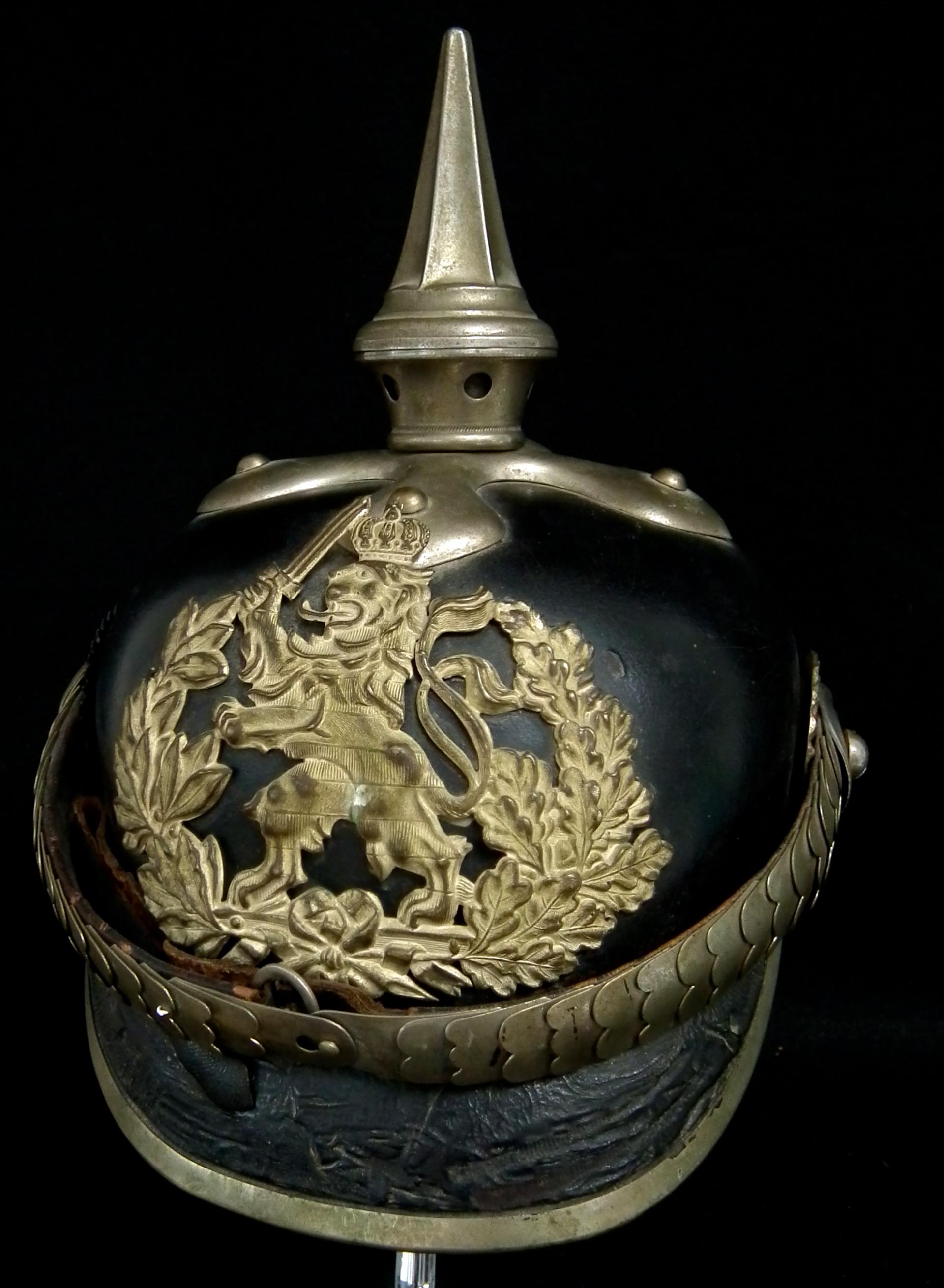 Hessen 23rd & 24th Dragoon NCO "Eigenthums" Pickelhaube