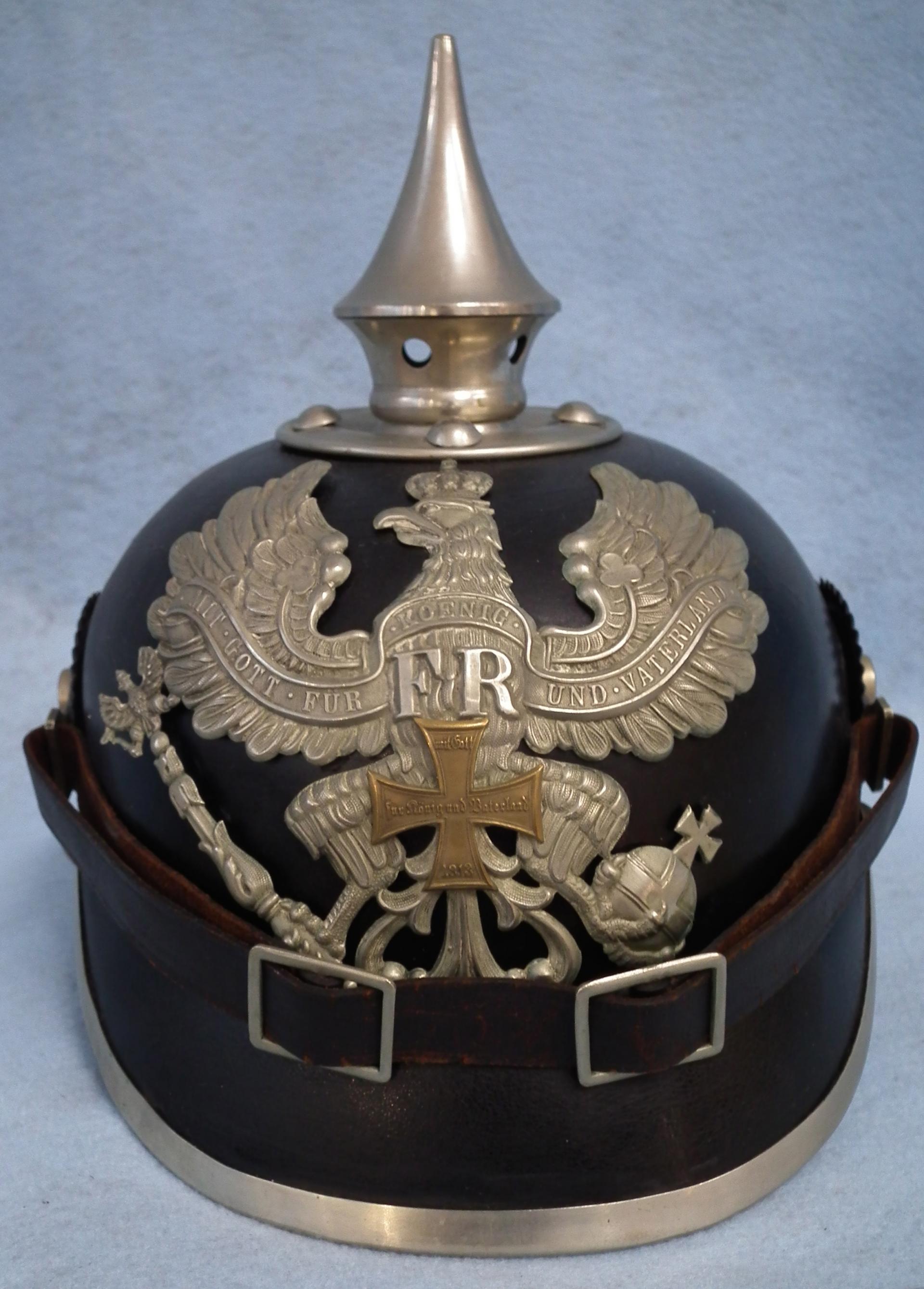 Prussian 9th Pioneer Reserve Infantry Pickelhaube
