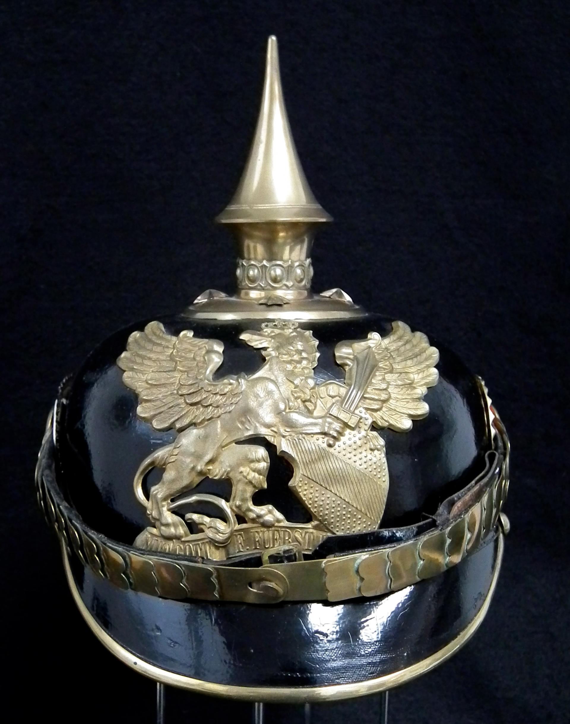 Baden Infantry Officer Pickehaube
