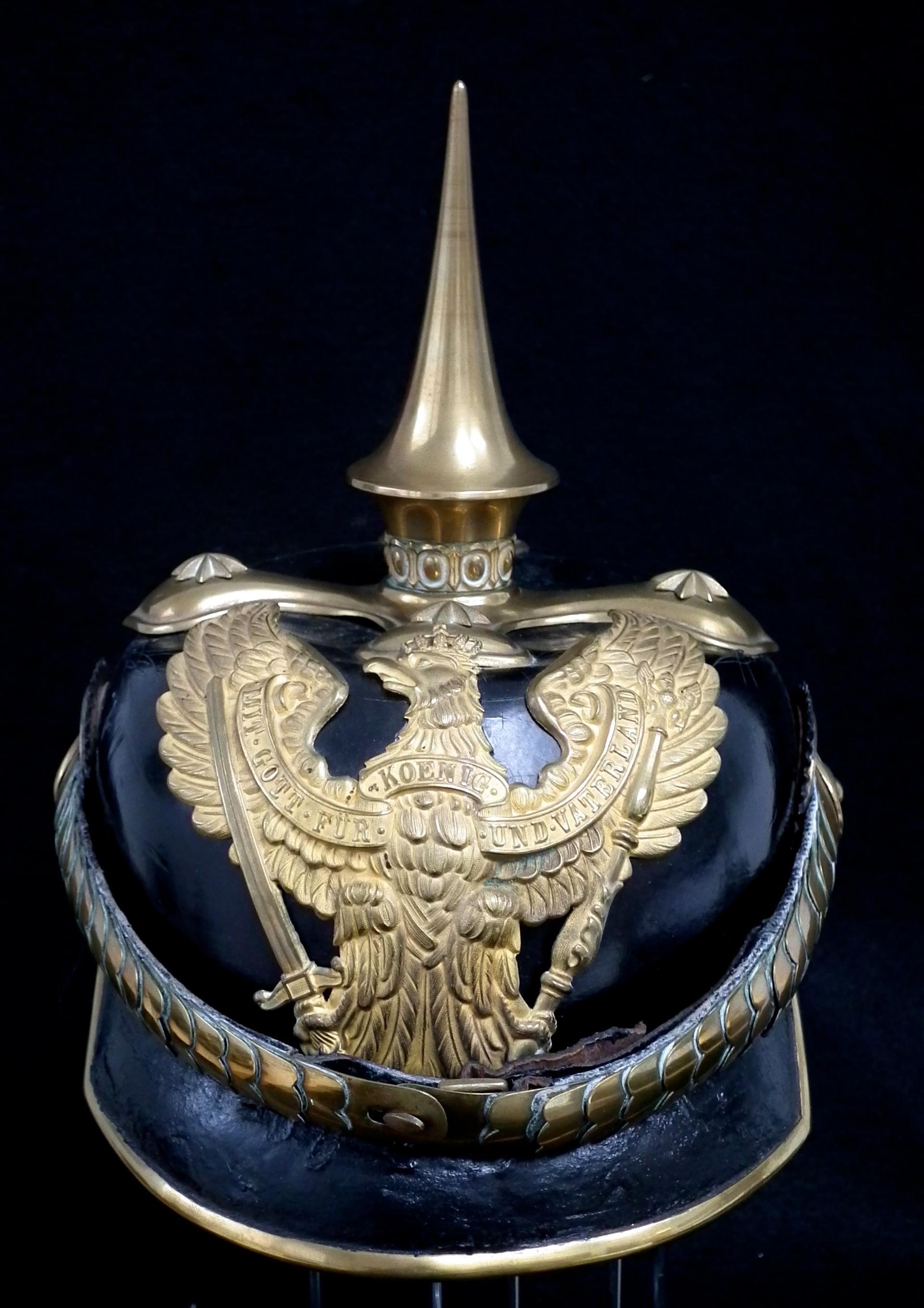 Prussian Line Dragoon Officers Pickelhaube