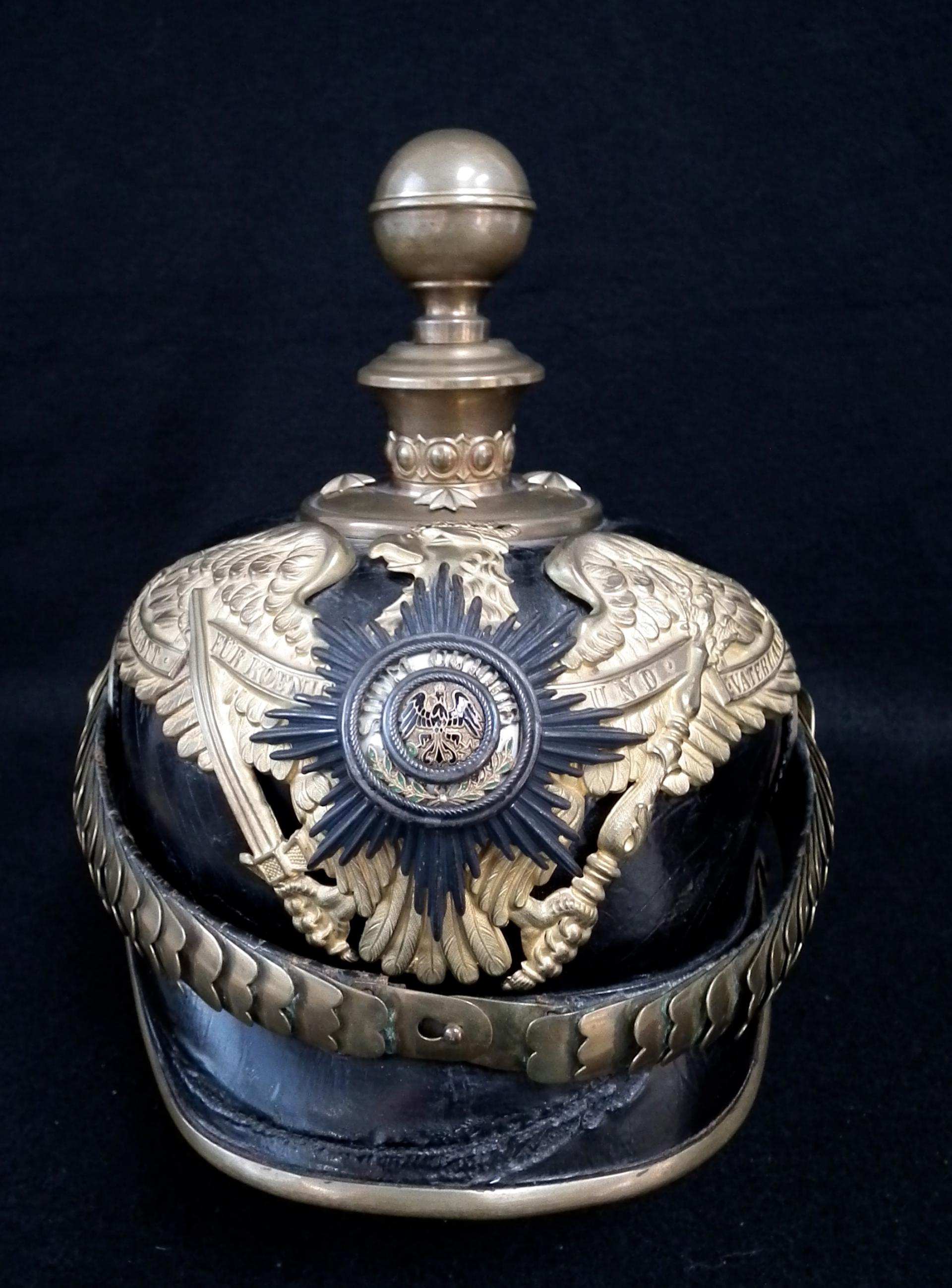 Prussian Garde Artillery Officers Pickelhaube