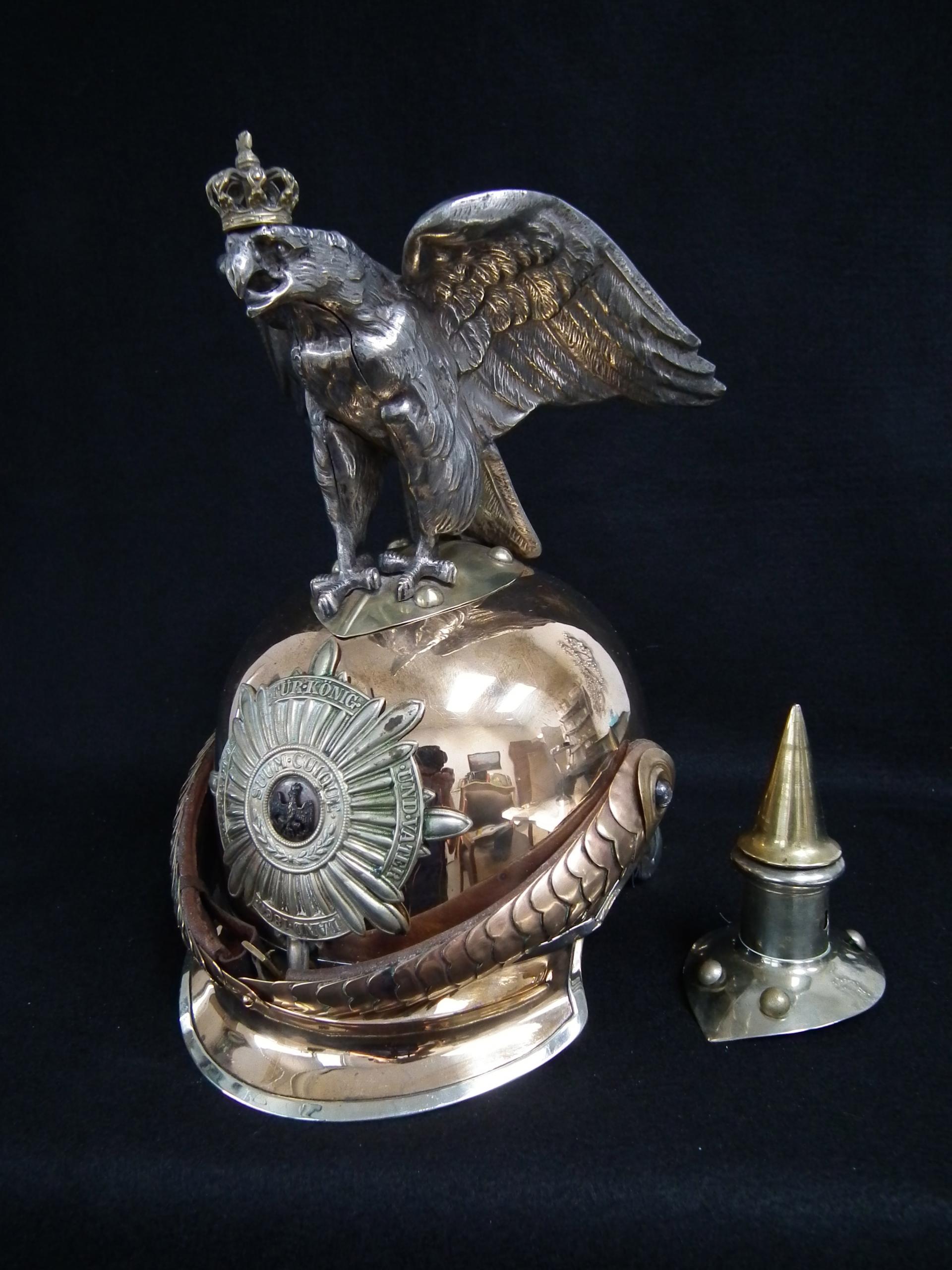 Prussian Garde du Corps Enlisted Helmet to Parade