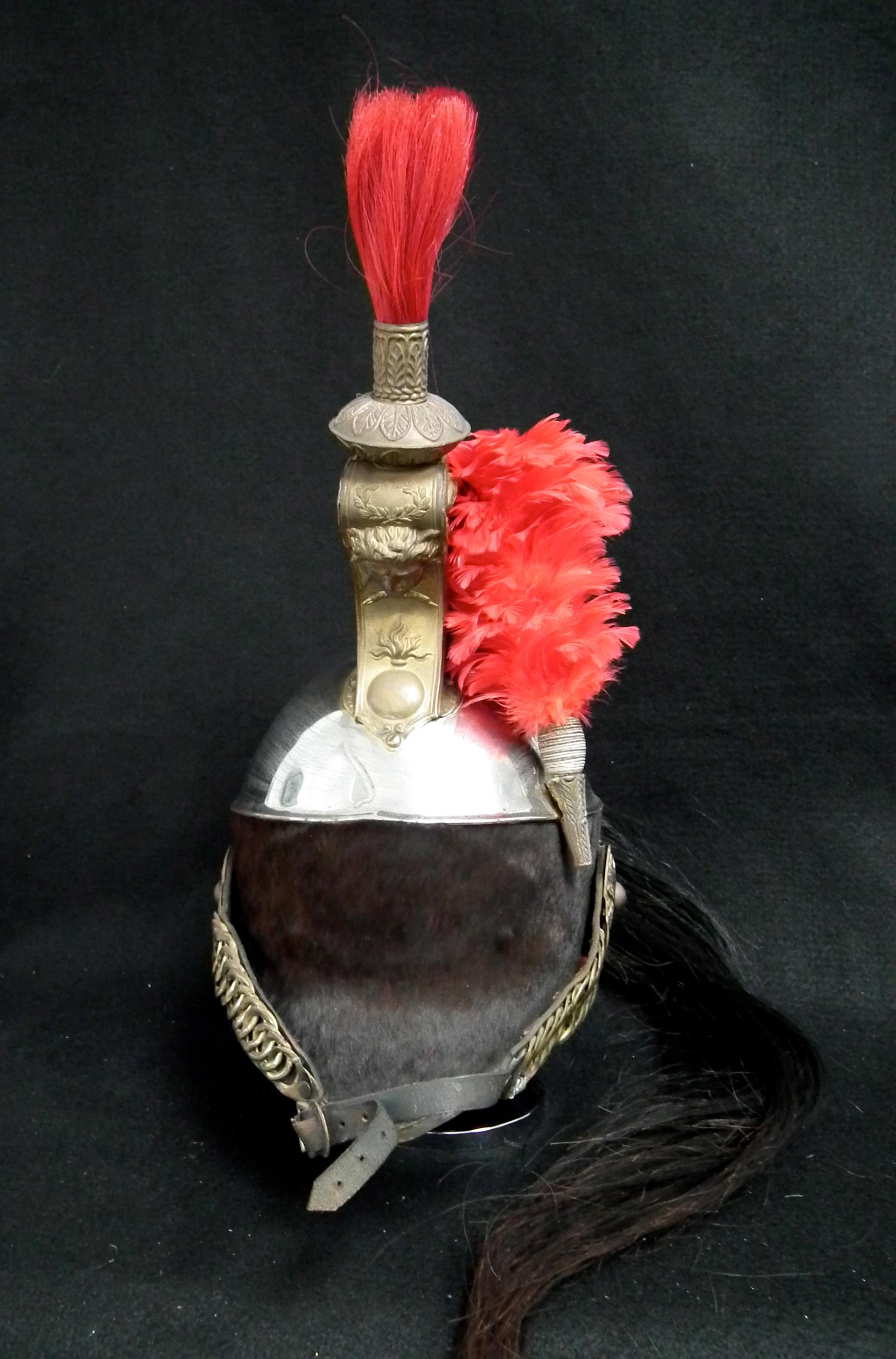 French Model 1858 Cuirassier Enlisted Helmet