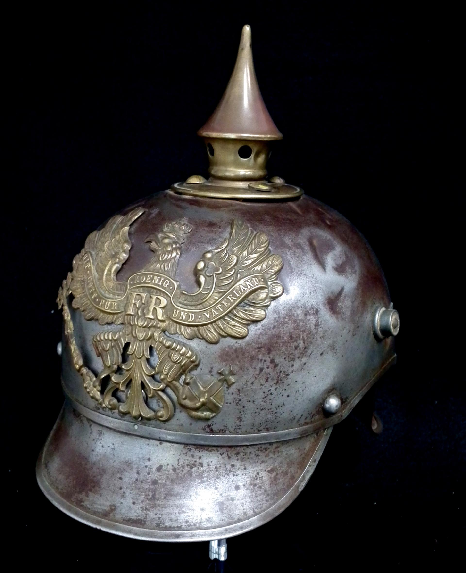 Prussian Model 1915 Line Kurassier Pickelhaube