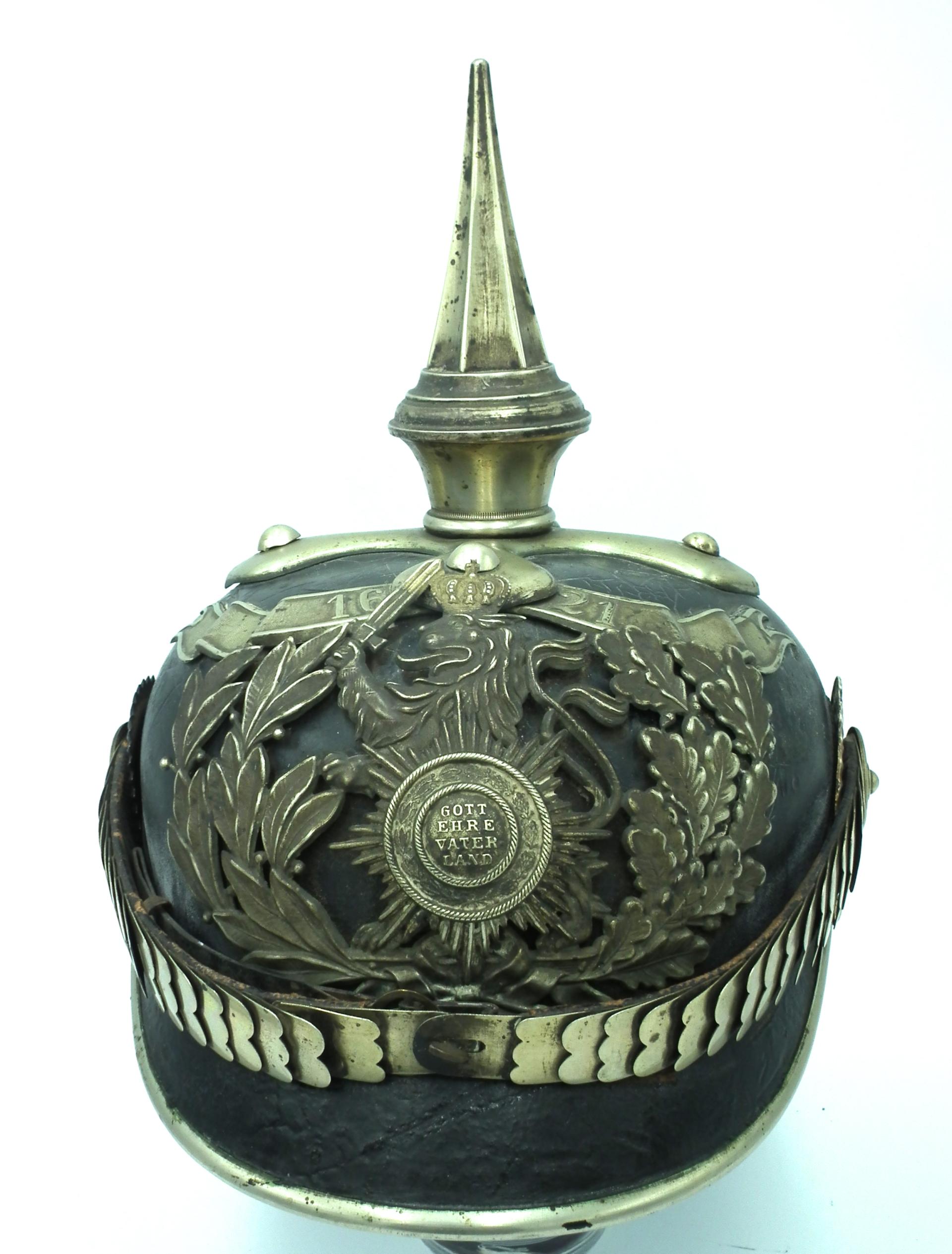 Hessen 115th Leib-Garde Infantry NCO Pickelhaube