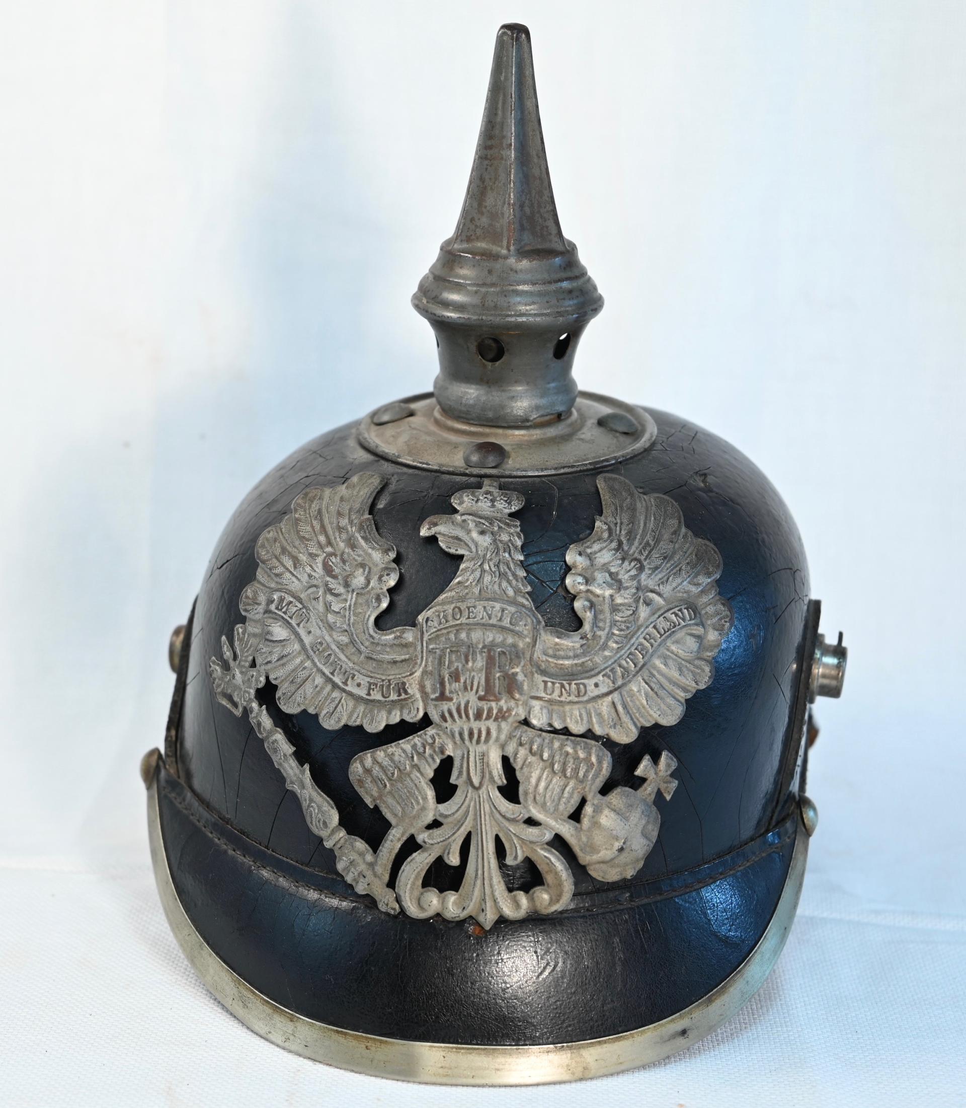 Hessen Wartime Model 1915 Pickelhaube