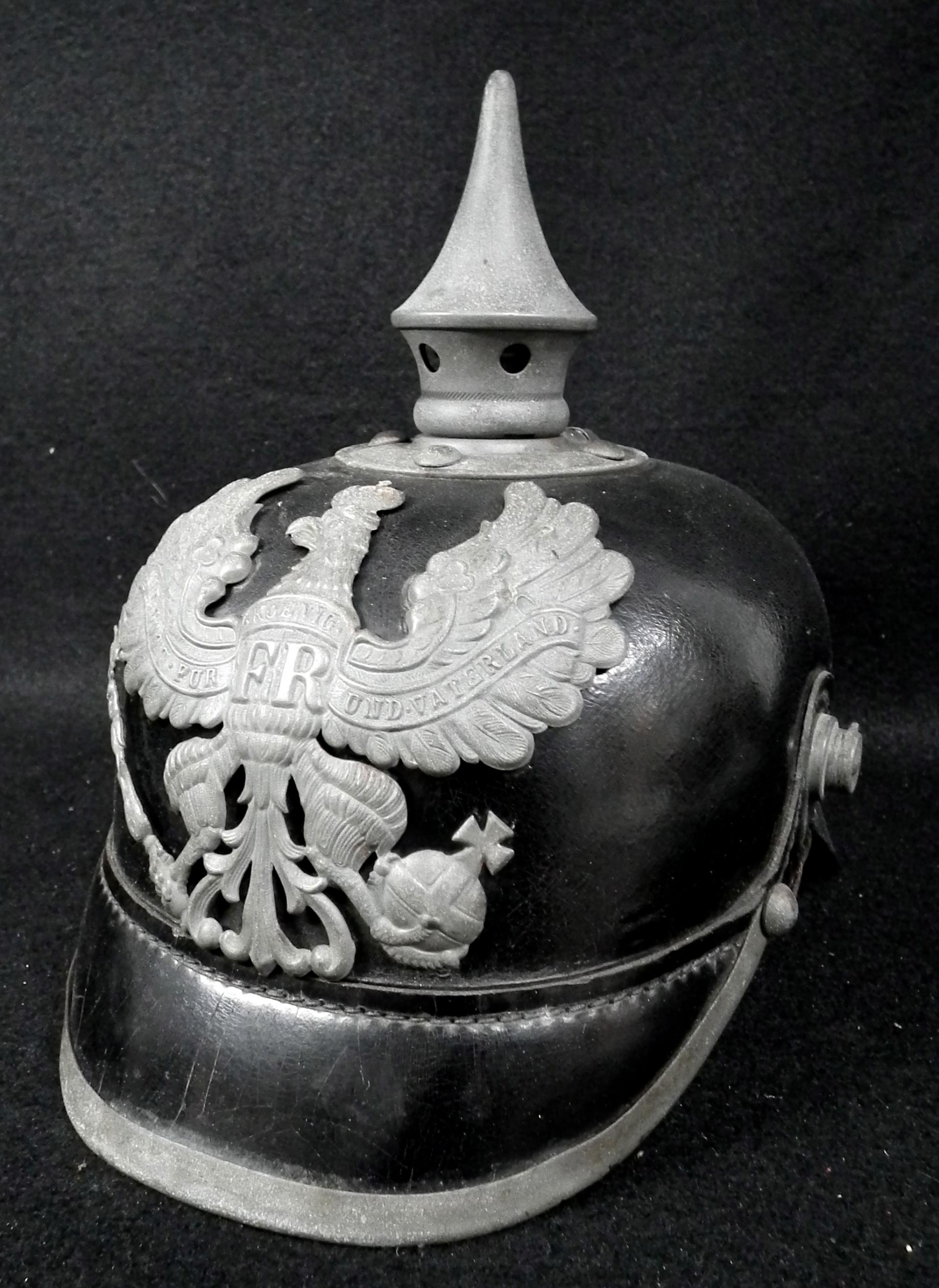Prussian Infantry Enlisted Pickelhaube Model 1915