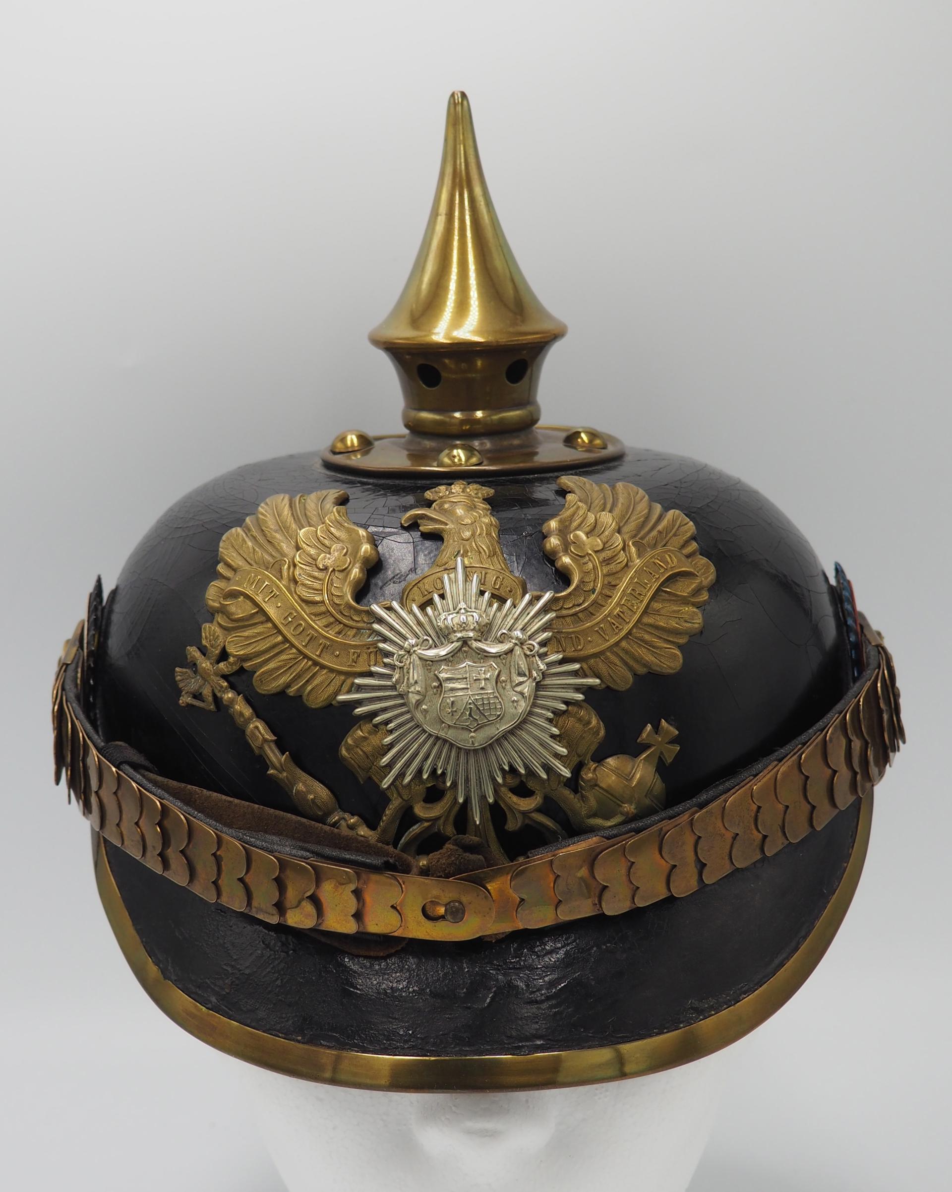 Oldenburg 91st Infantry Regt. NCO Pickelhaube - Headgear - Age of Kings ...