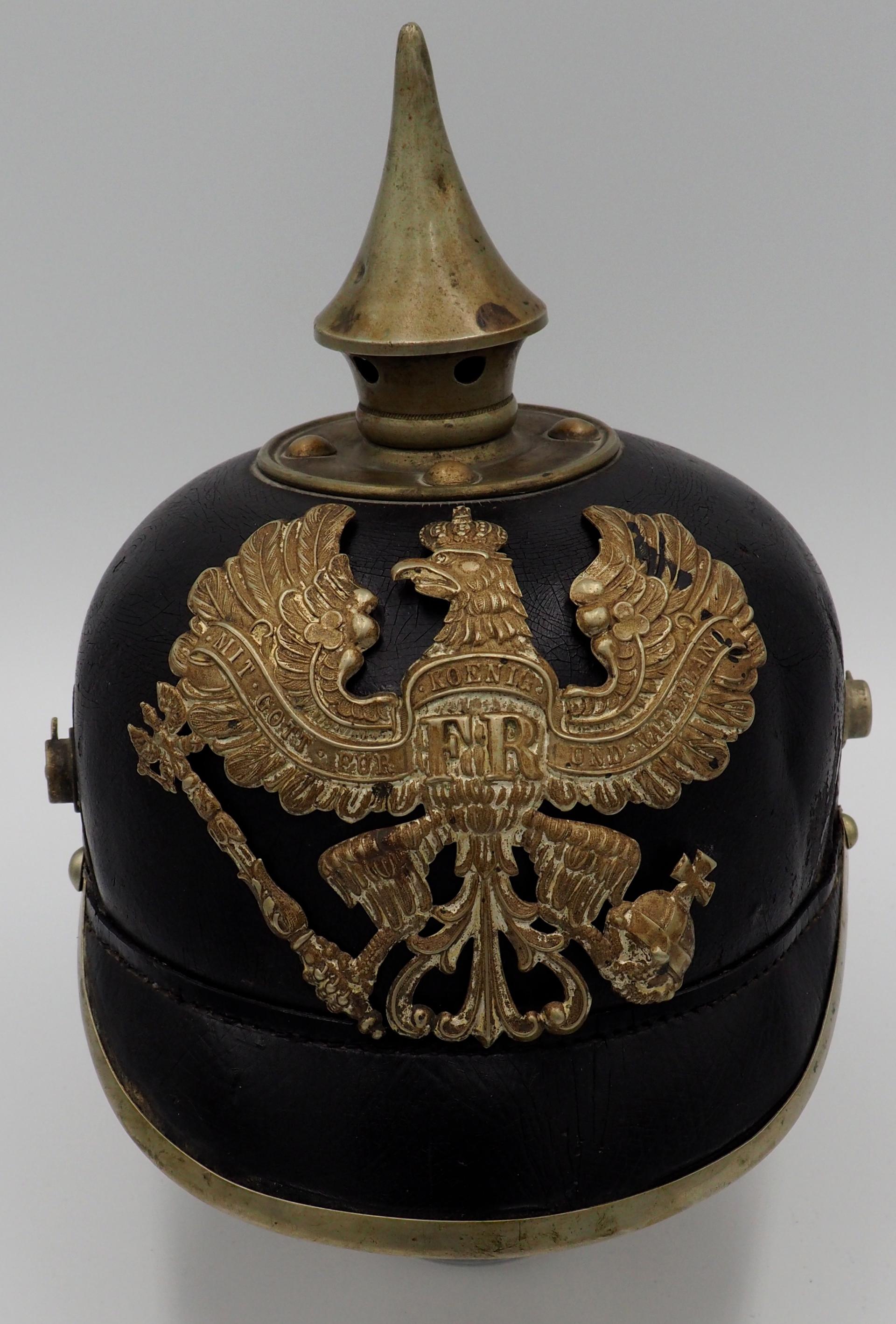 Prussian Line Pioneer Battalion, Enlisted Pickelhaube