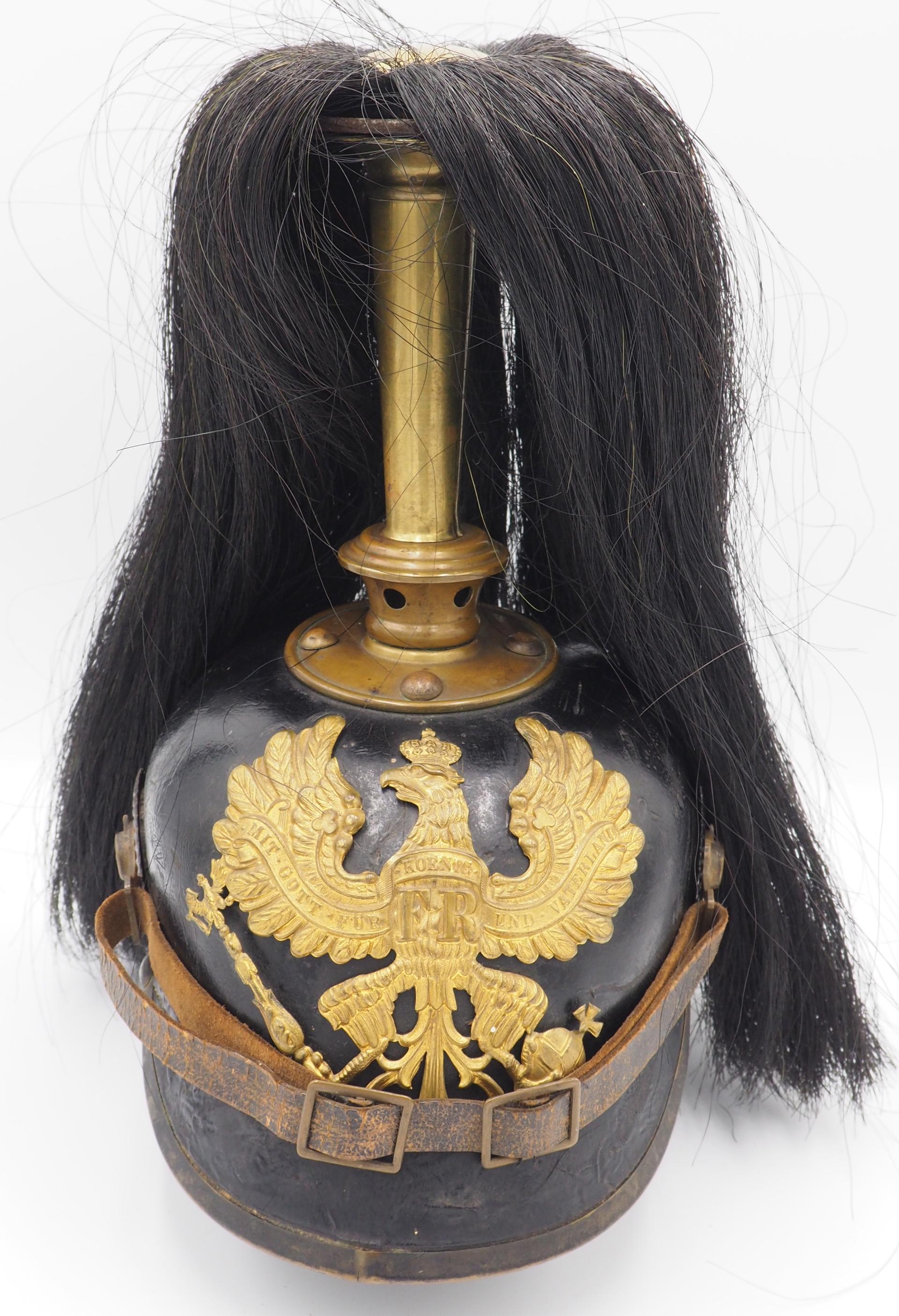 Prussian Infantry Enlisted Pickelhaube to Parade