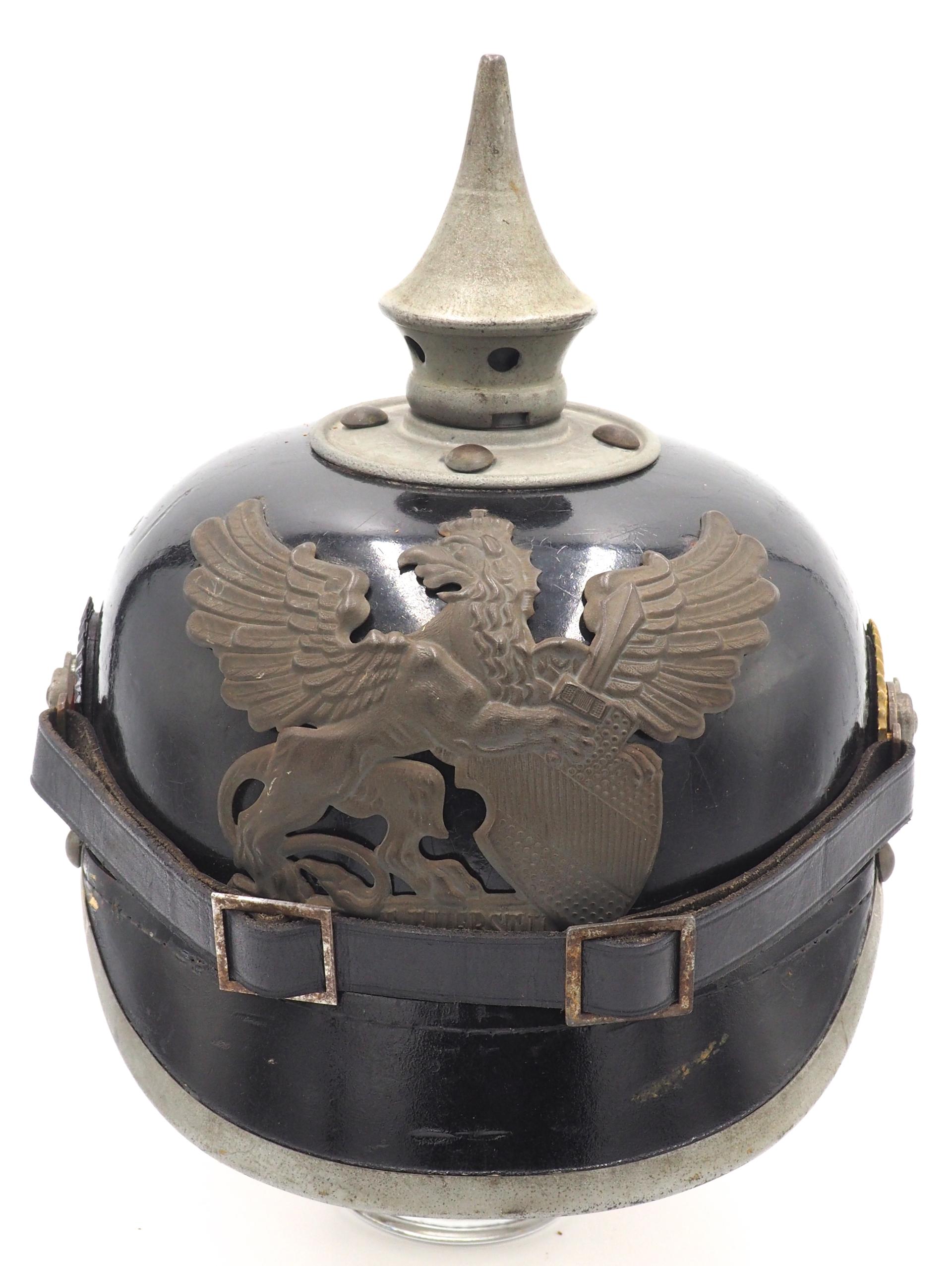 Baden Model 1915 Enlisted Infantry Pickelhaube