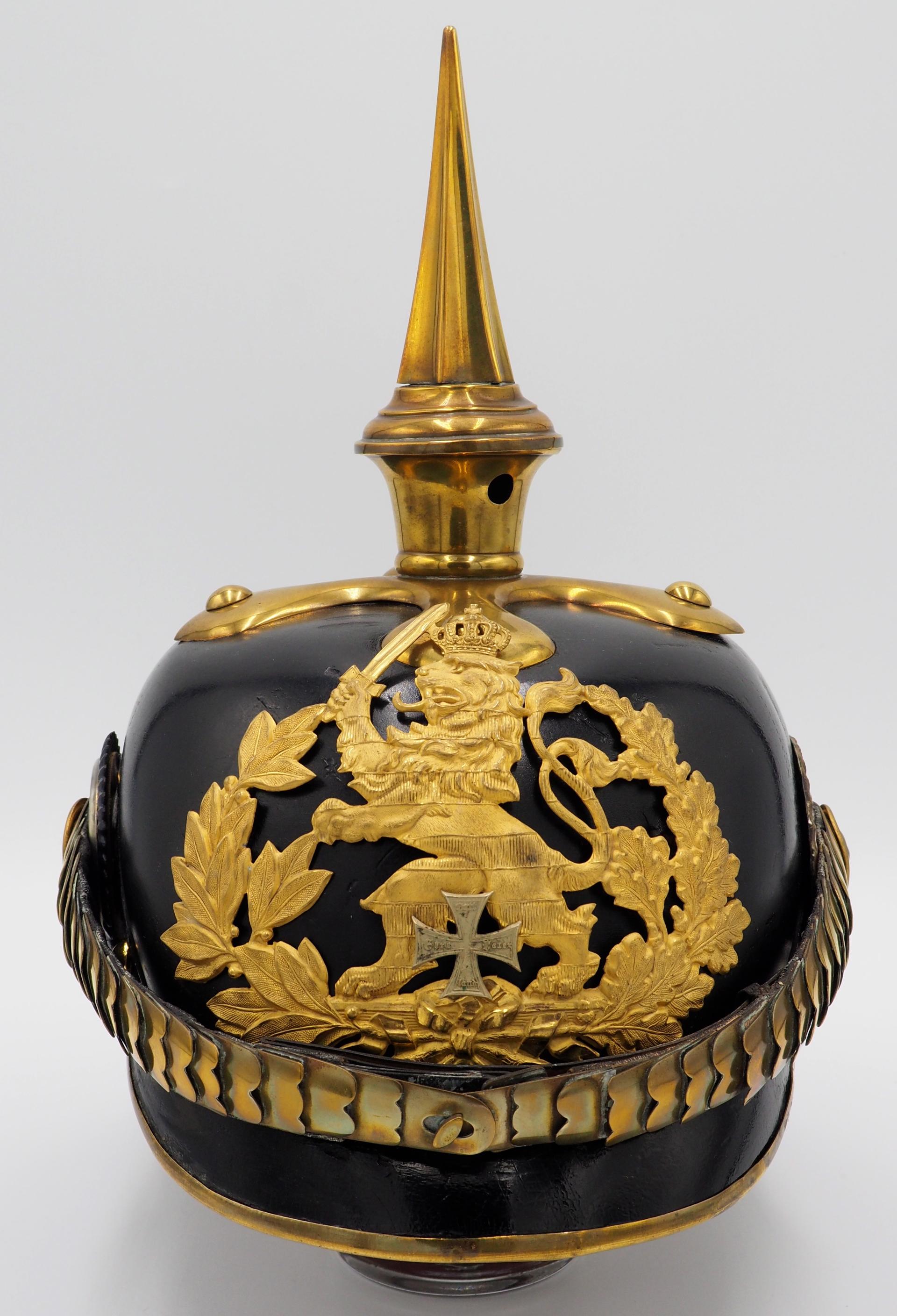 Hessen Reserve Infantry Officer Pickelhaube