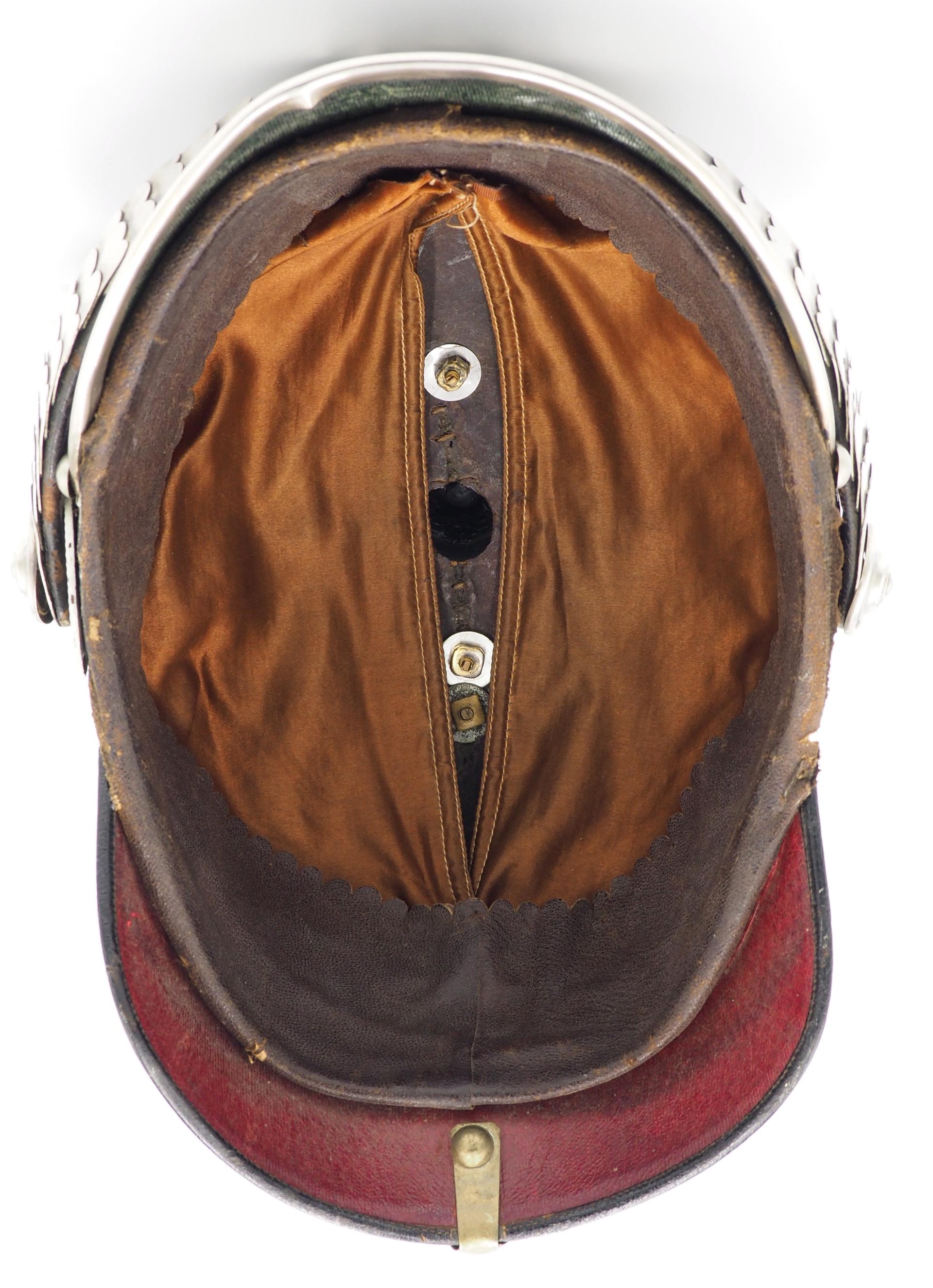 Imperial Saxe-Coburg-Gotha police commander Pickelhaube