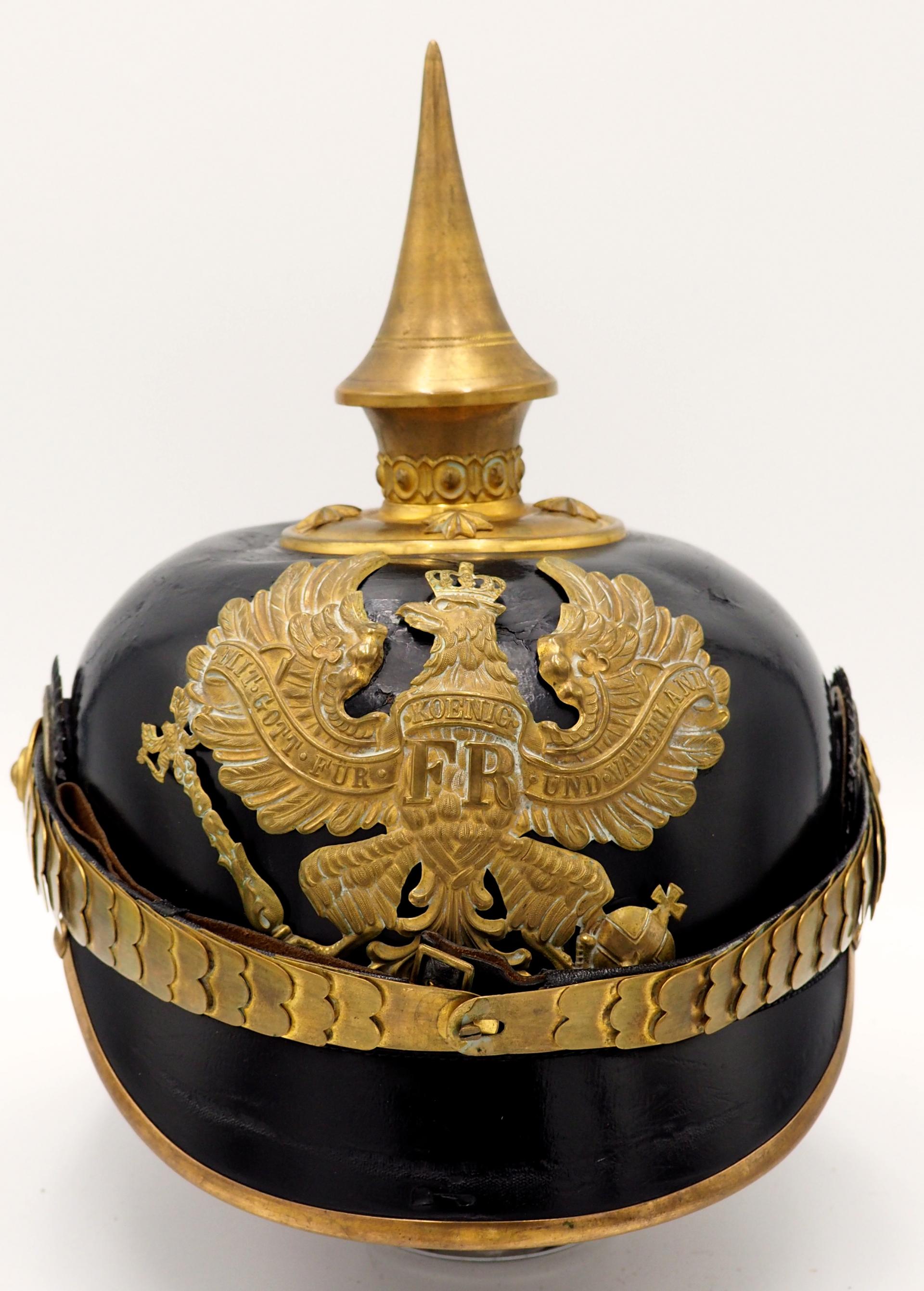 Prussian Infantry Officer Pickelhaube