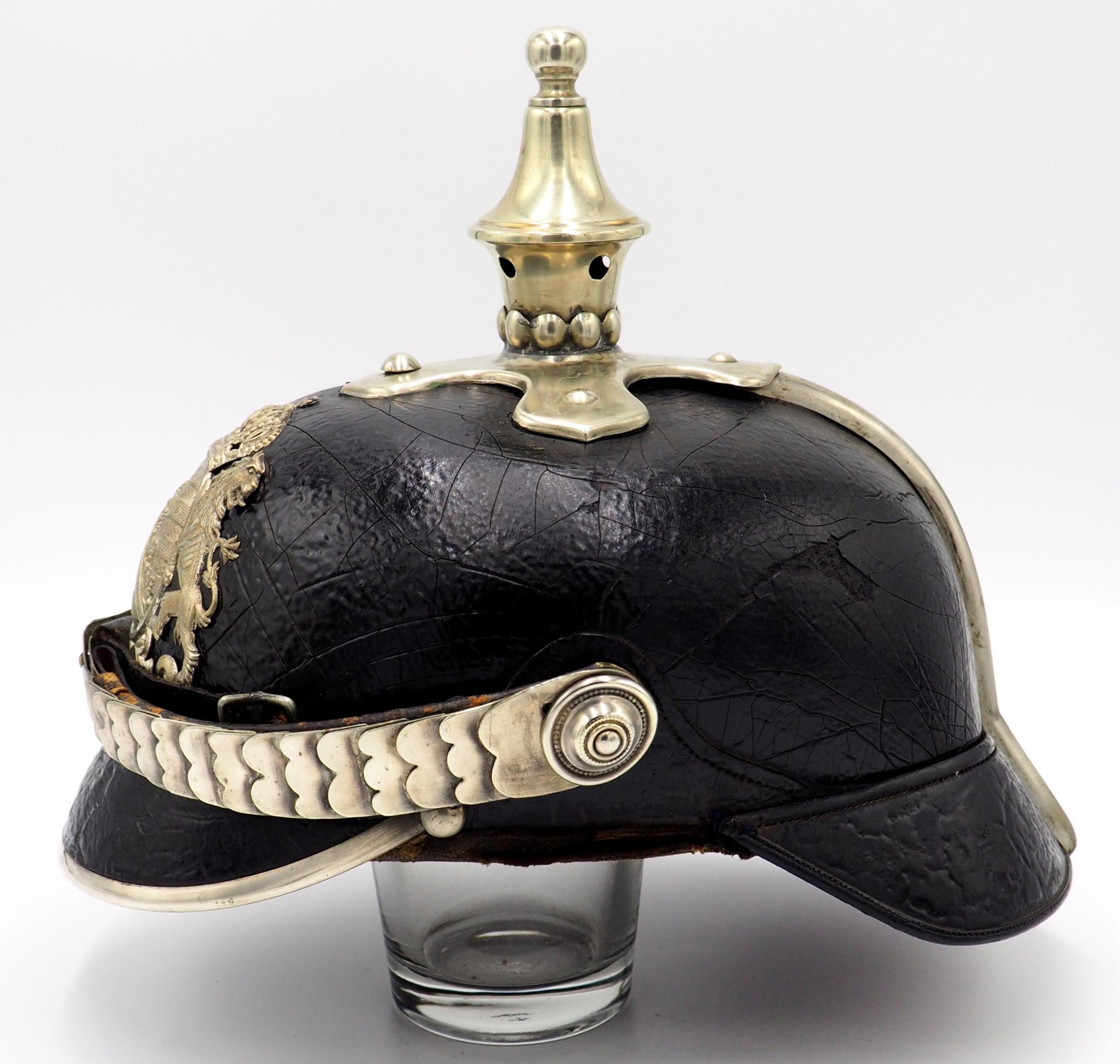 Imperial Saxe-Coburg-Gotha police commander Pickelhaube