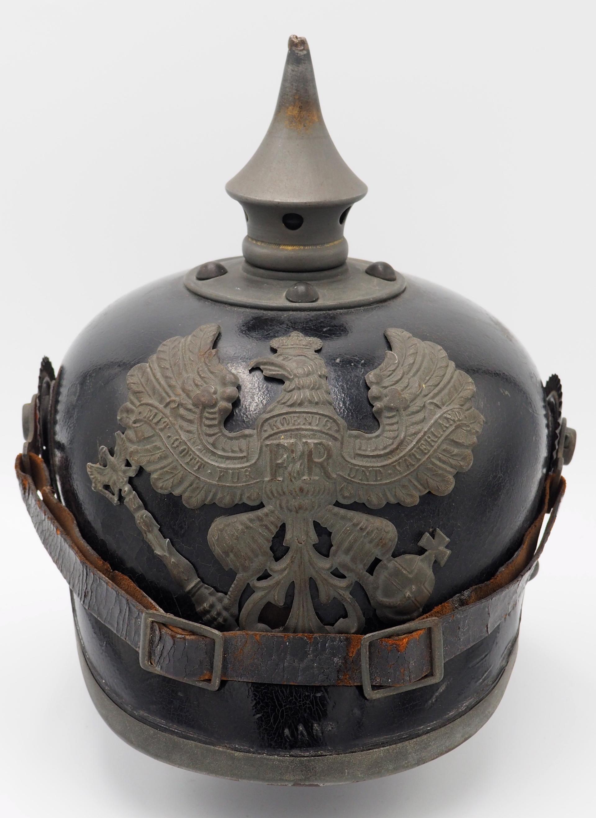 Prussian Infantry Enlisted Pickelhaube Model 1915