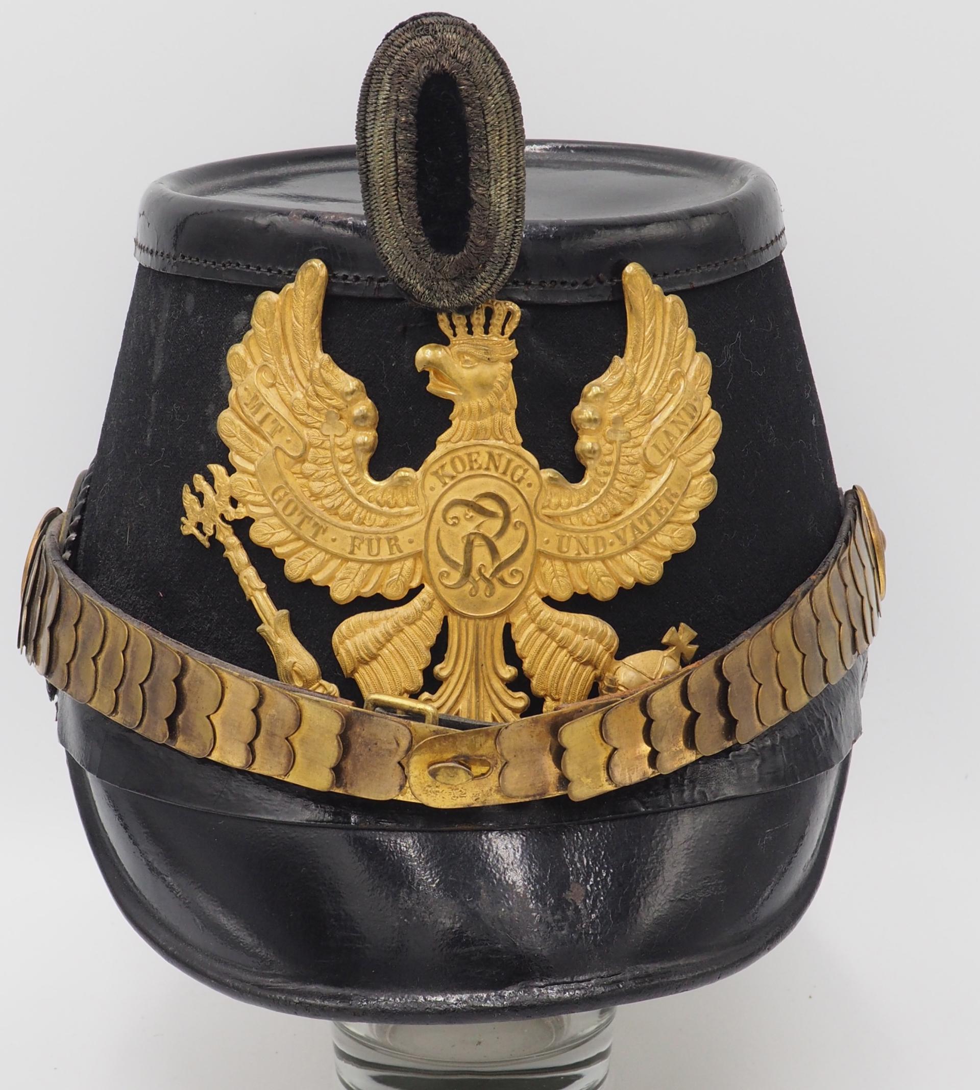 Prussian Jäger Officers Shako for the 1st & 2nd Battalions