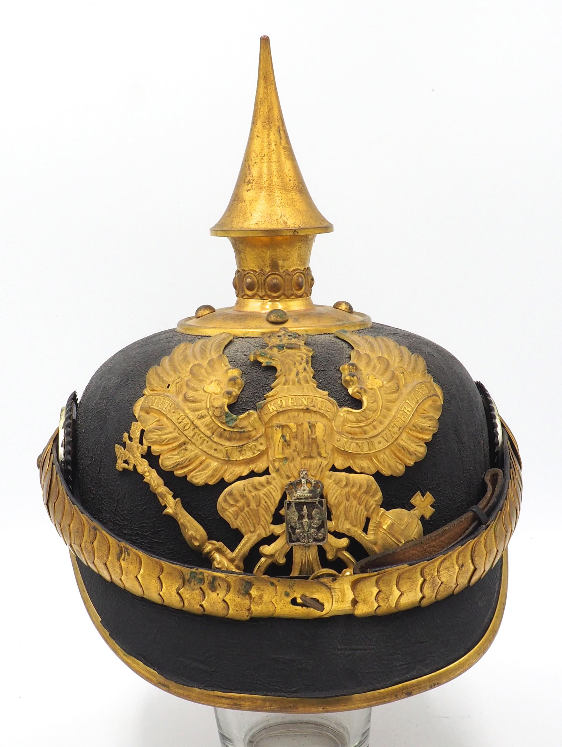 Prussian WaffenMeister Pickelhaube