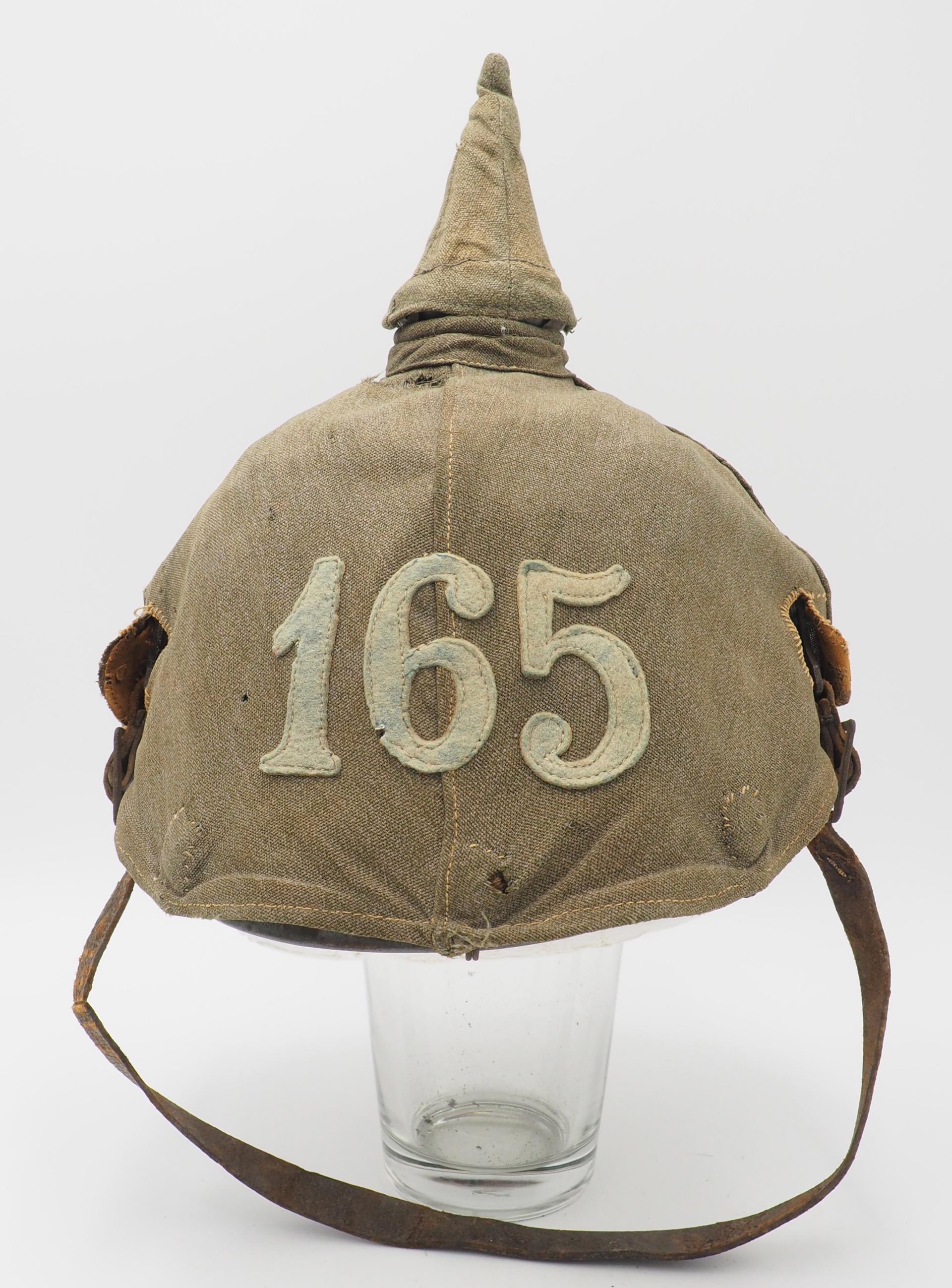 Prussian / Hannoverian 165th Infantry Pickelhaube Model 1915