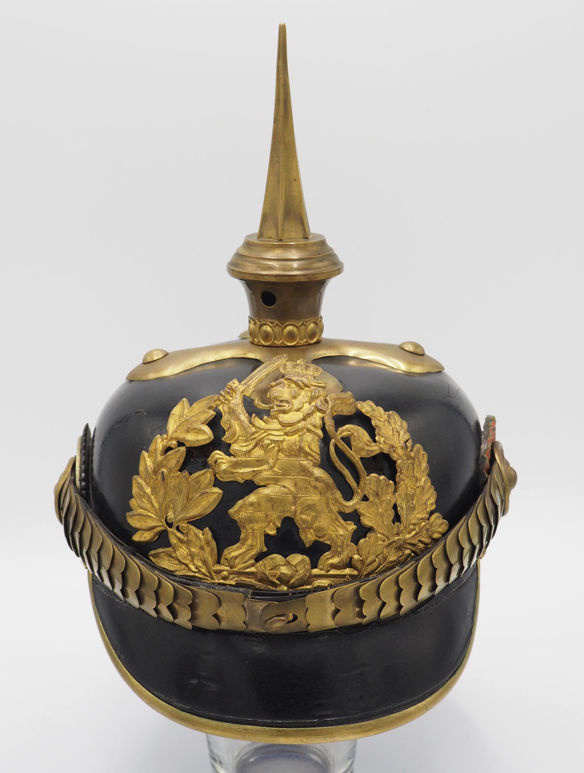 Hessen Line Infantry Officers Pickelhaube