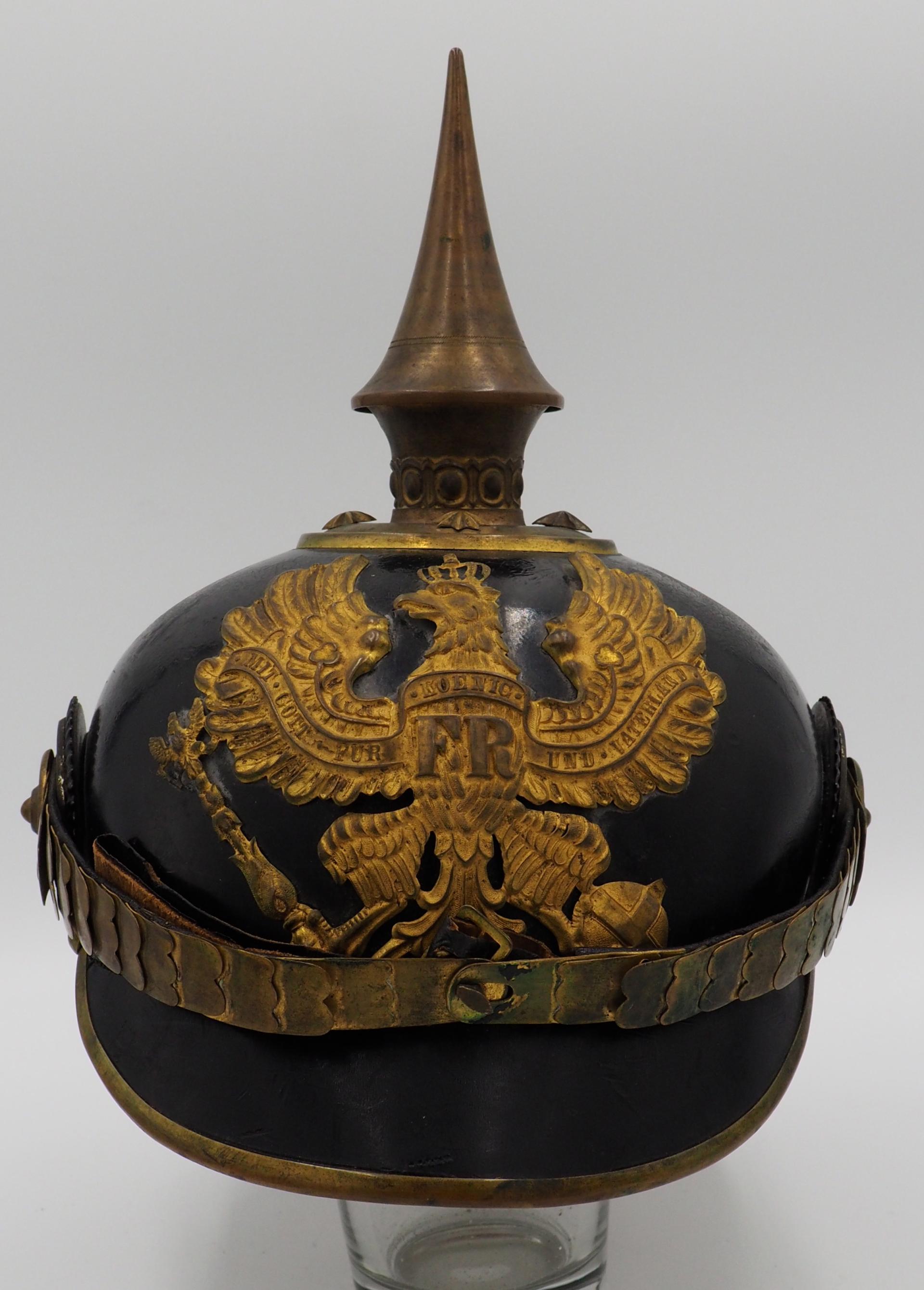 Prussian Infantry Officer Pickelhaube