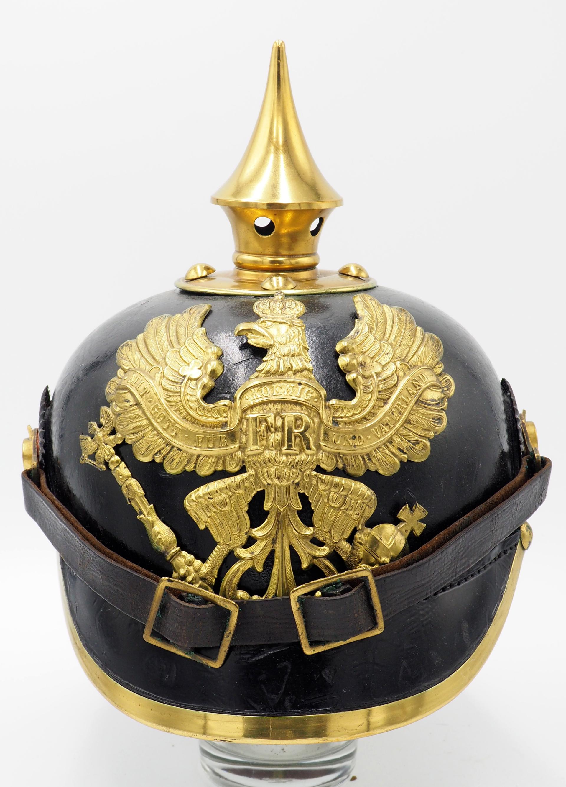 Prussian Enlisted Infantry Pickelhaube
