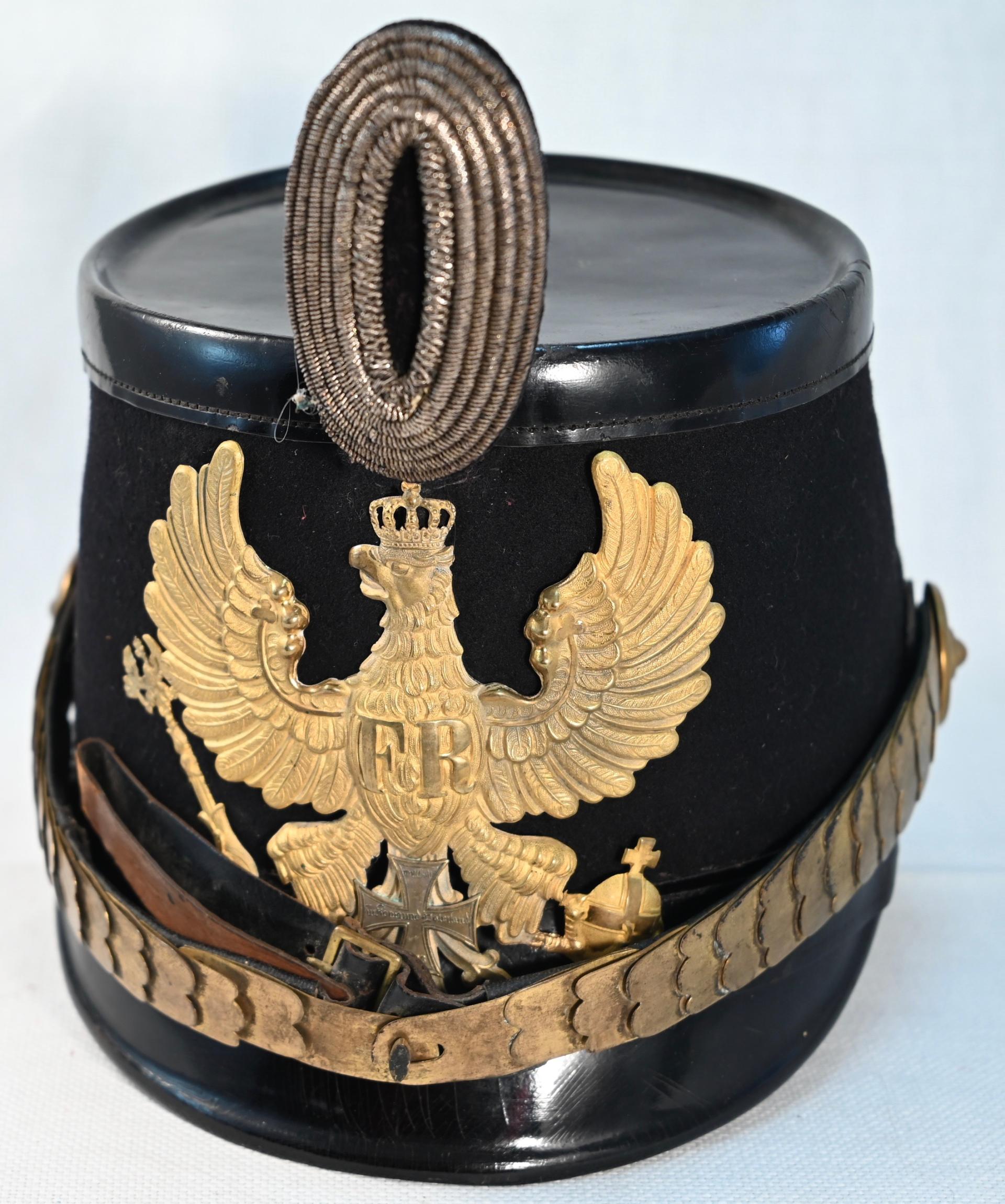 Prussian Line Jäger Bataillon Officers Shako