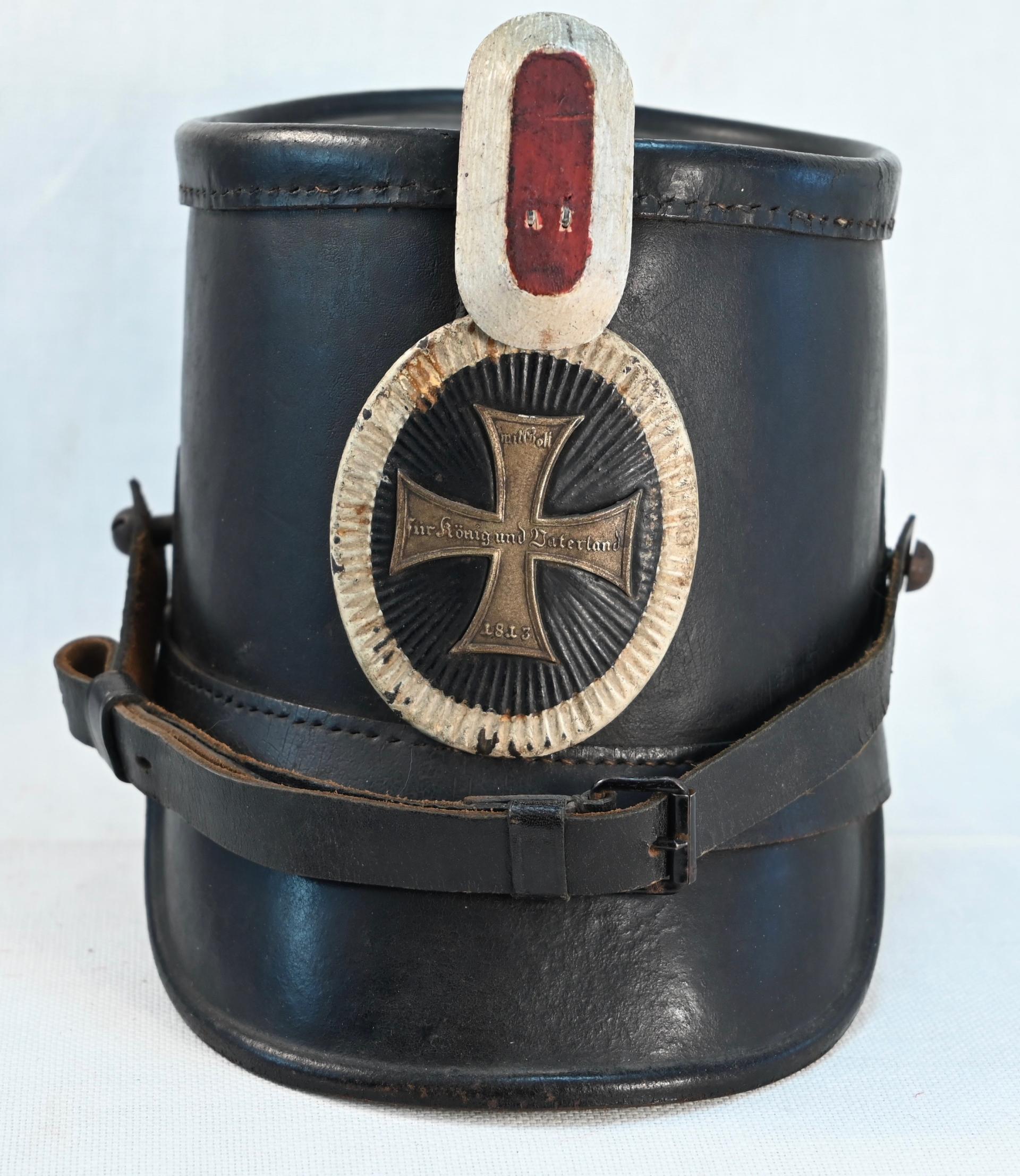 Franco Prussian War Landsturm Jäger Shako
