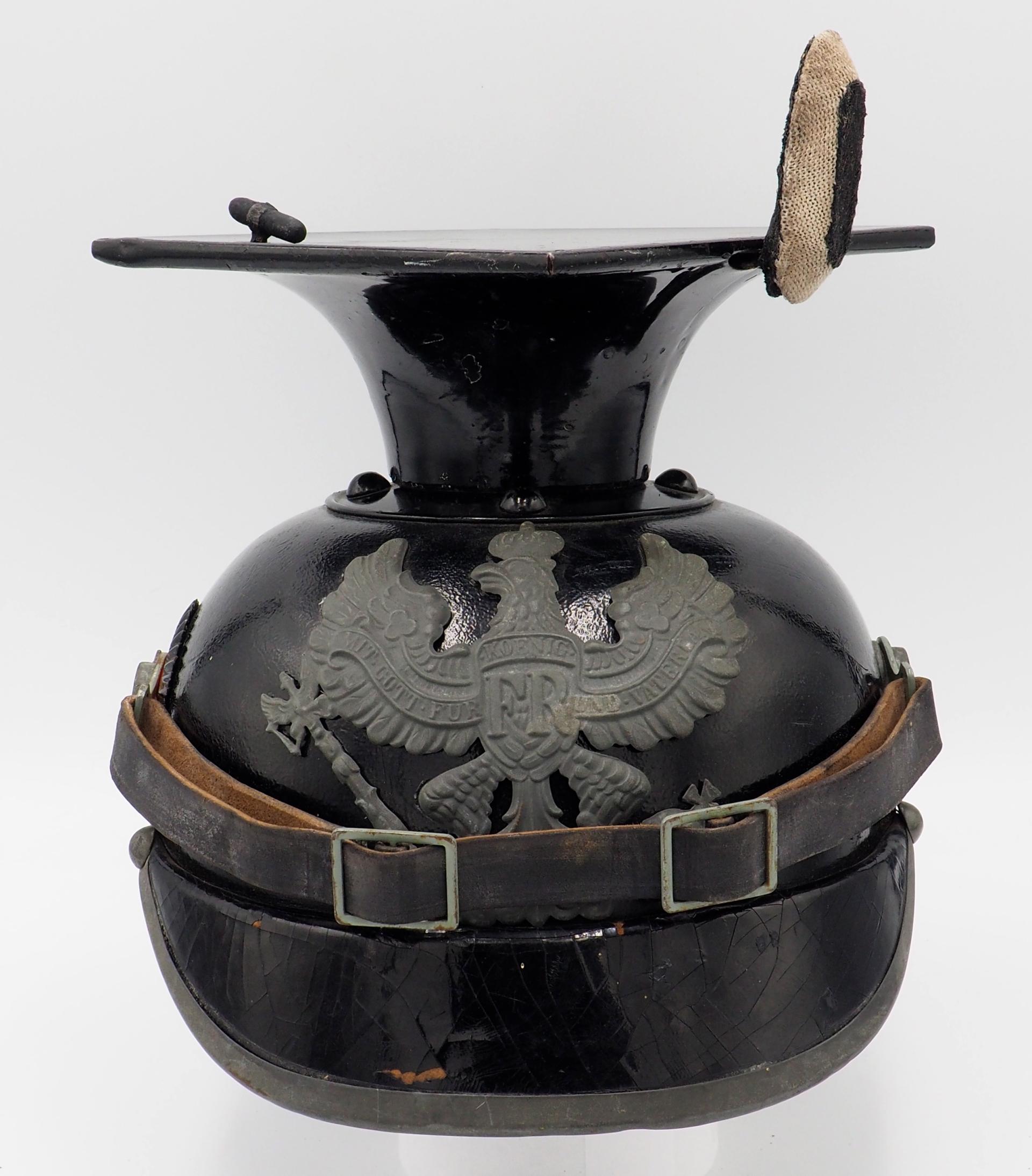Prussian Line Uhlan Model 1915 Enlisted Tschapka