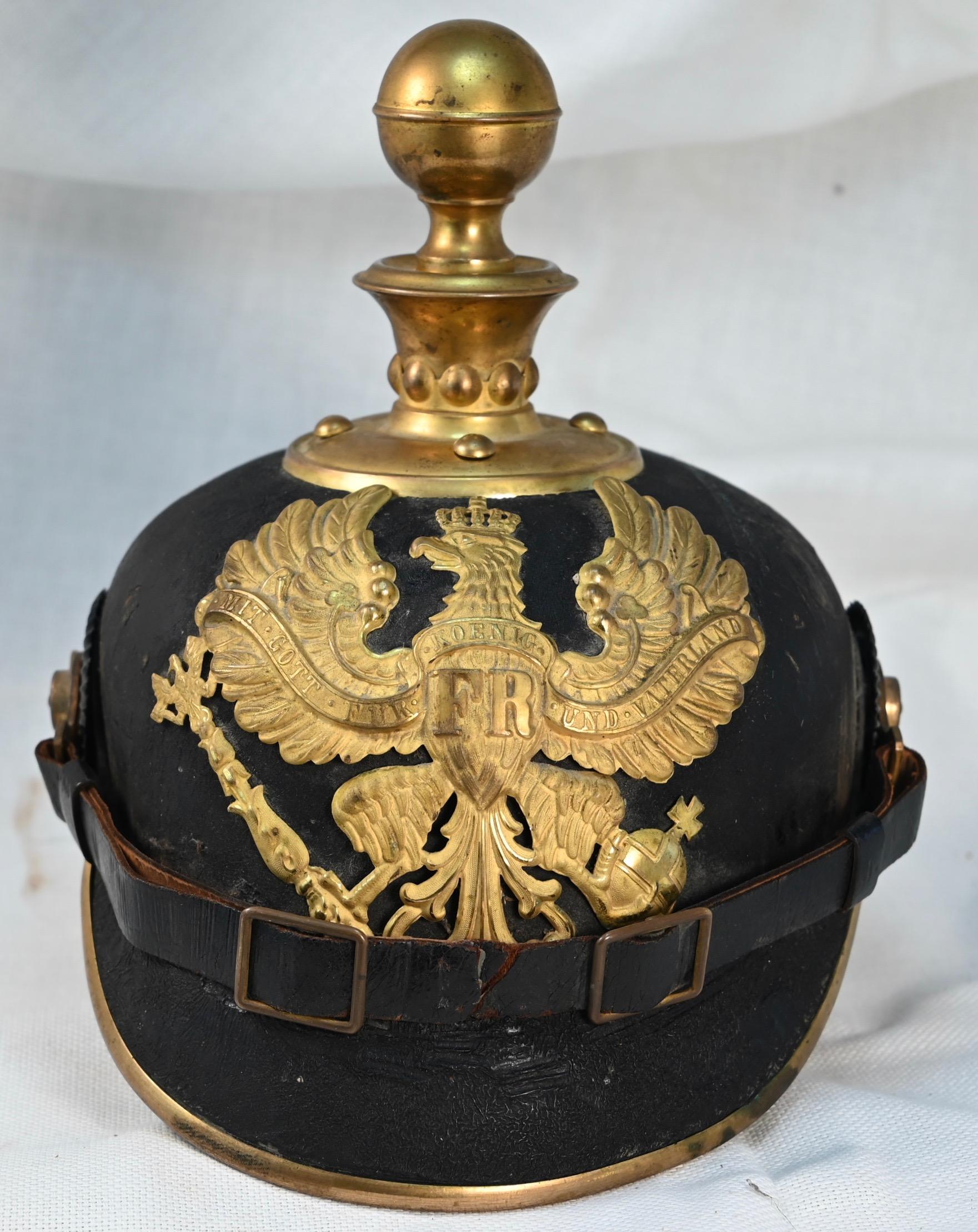Prussian Artillery Eigentums Helm for NCO