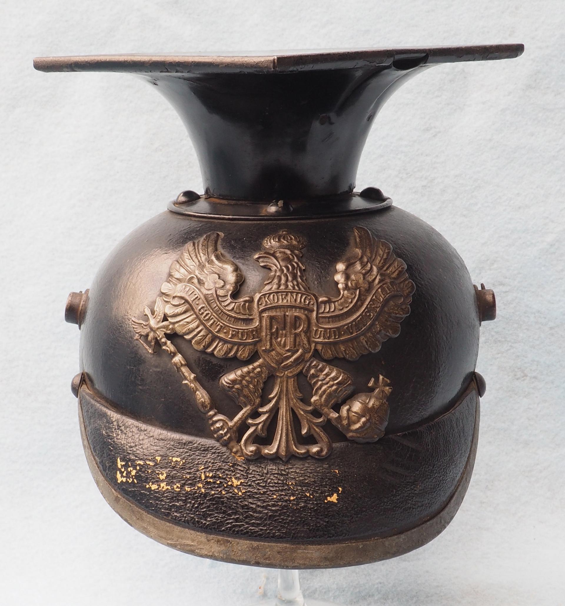 Prussian Line Uhlan Model 1915 Enlisted Tschapka