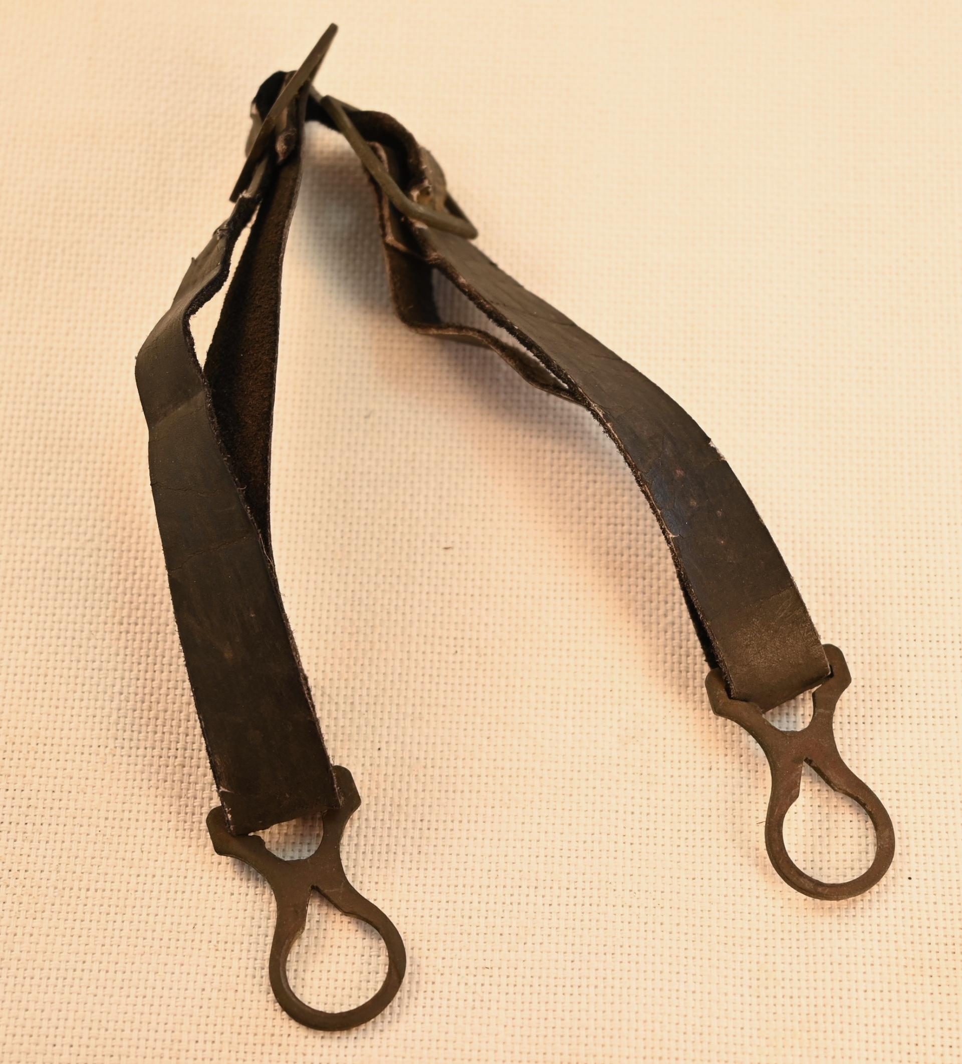 Chinstrap Leather for Ersatz Type Pickelhaube- Wartime