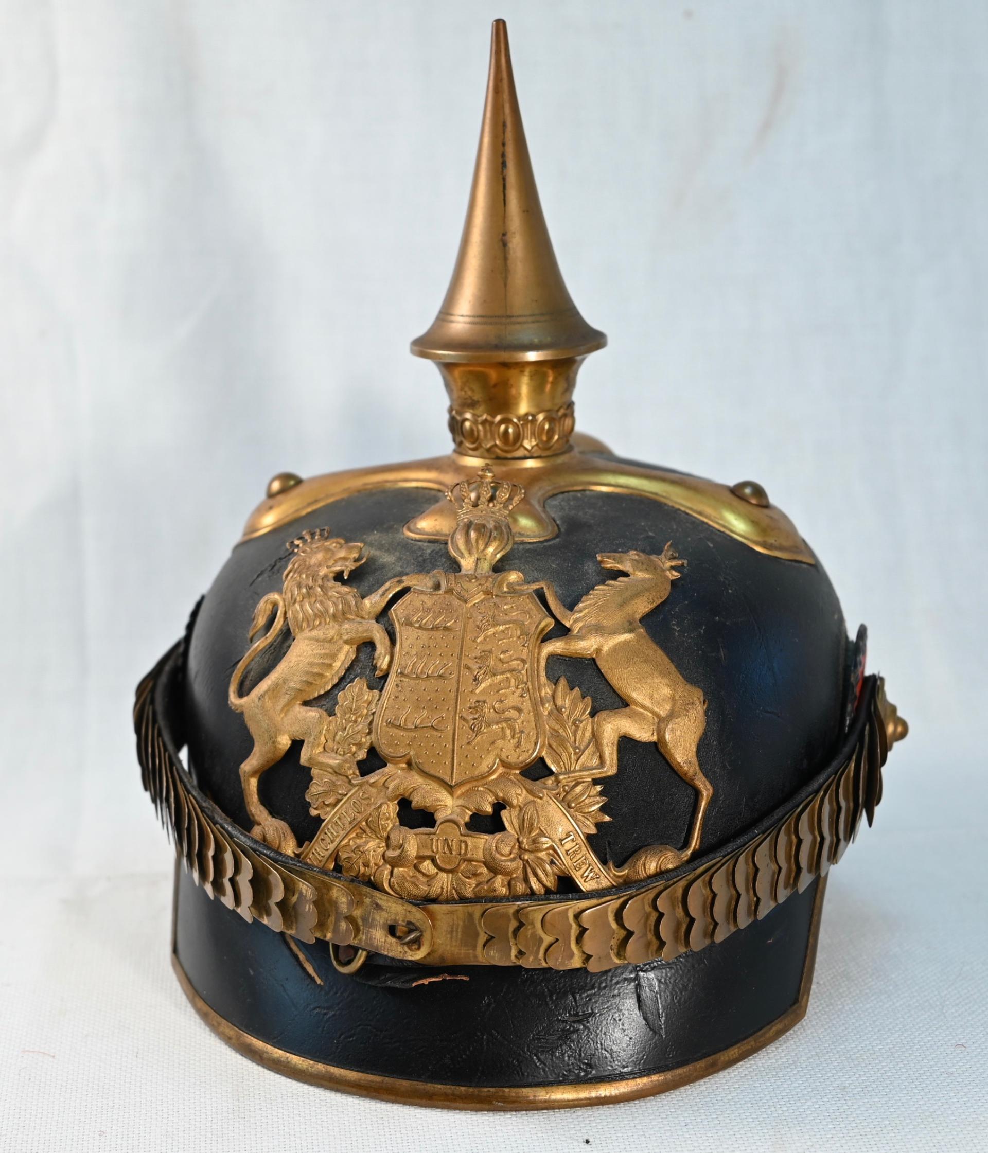 Wurttemberg Infantry NCO Pickelhaube