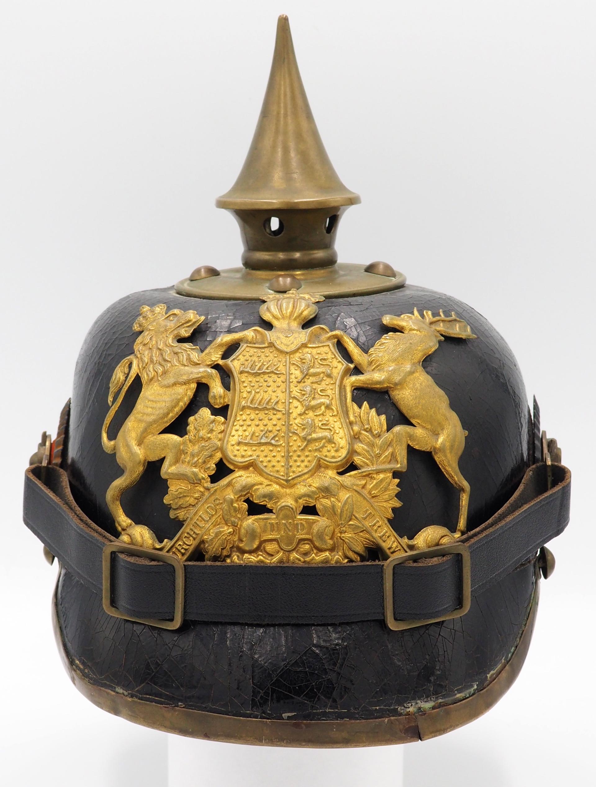 Wurttemberg Enlisted Infantry Pickelhaube
