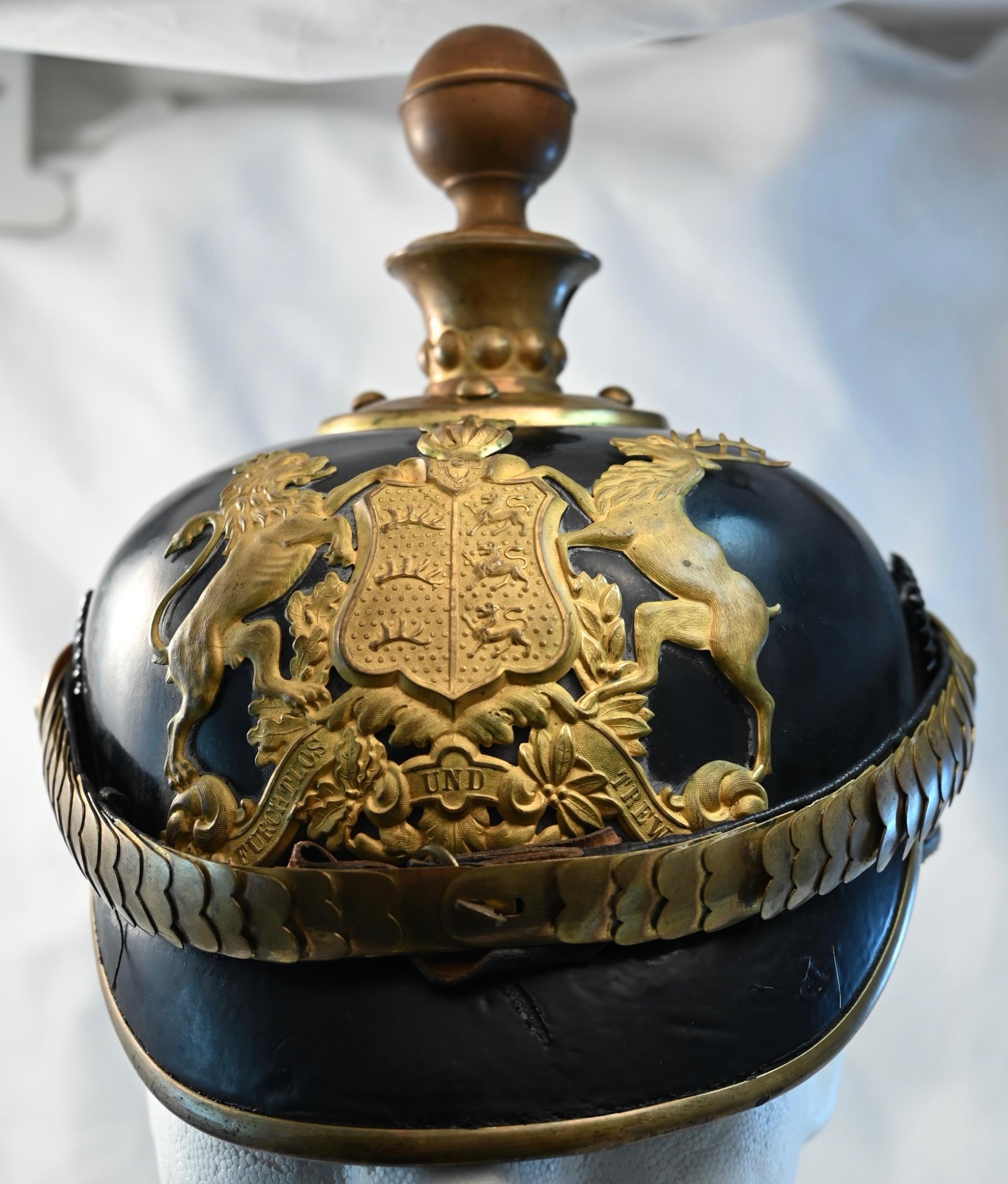 Württemberg Field Artillery NCO Pickelhaube