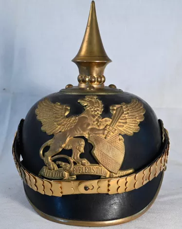 Baden Private Purchase NCO Infantry Pickelhaube Visuel