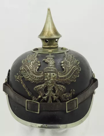 Prussian Pioneer Enlisted Pickelhaube Visuel