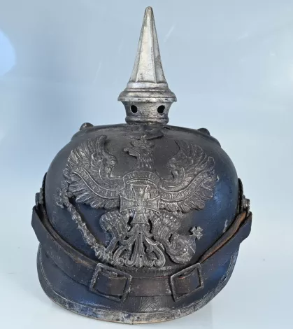 Hessen Wartime Reserve Infantry Enlisted Pickelhaube Visuel