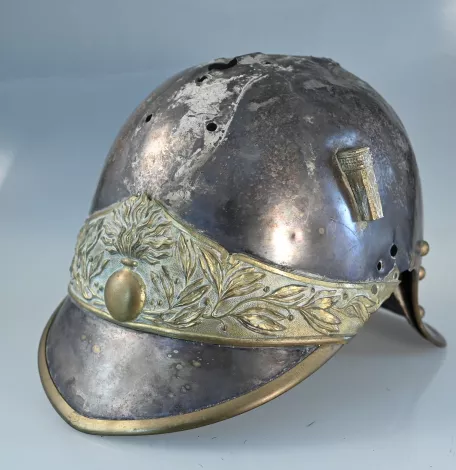 French Dragoon Officer Helmet shell only Visuel