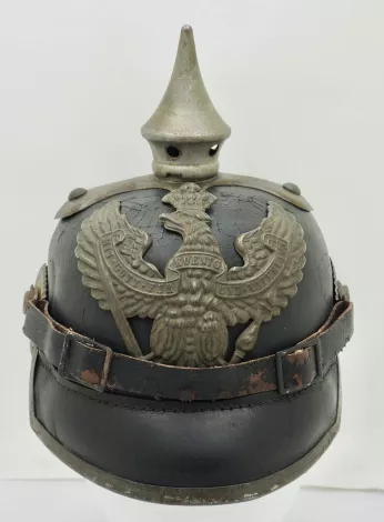 Prussian Model 1915 Dragoon Enlisted Pickelhaube Visuel