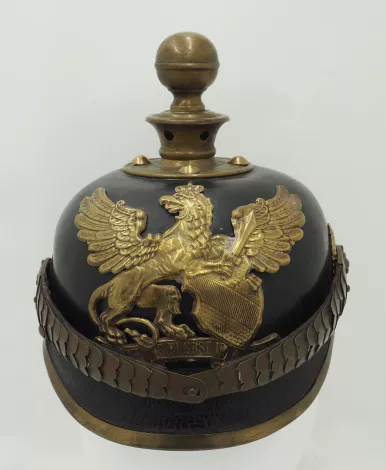 Baden Field Artillery Enlisted Pickelhaube Visuel