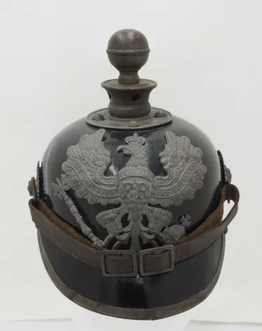 Prussian Fuss Artillerie Model 1915 Enlisted Pickelhaube Visuel