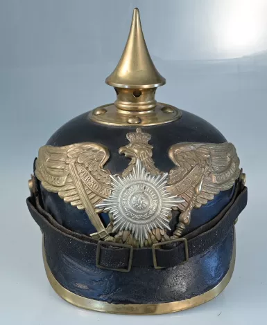 Prussian LandGendarmerie / Garde Enlisted Pickelhaube Visuel