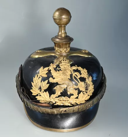 Hessen 61st Artillery Officers Pickelhaube Visuel