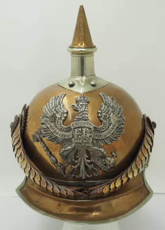 Prussian 6th Kurassier Enlisted Pickelhaube Visuel